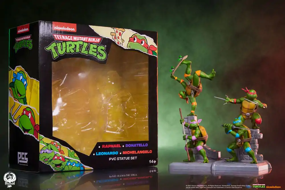 Teenage Mutant Ninja Turtles PVC kipić paket od 4 komada fotografija proizvoda
