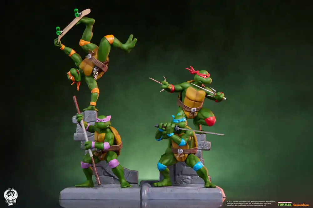 Teenage Mutant Ninja Turtles PVC kipić paket od 4 komada fotografija proizvoda