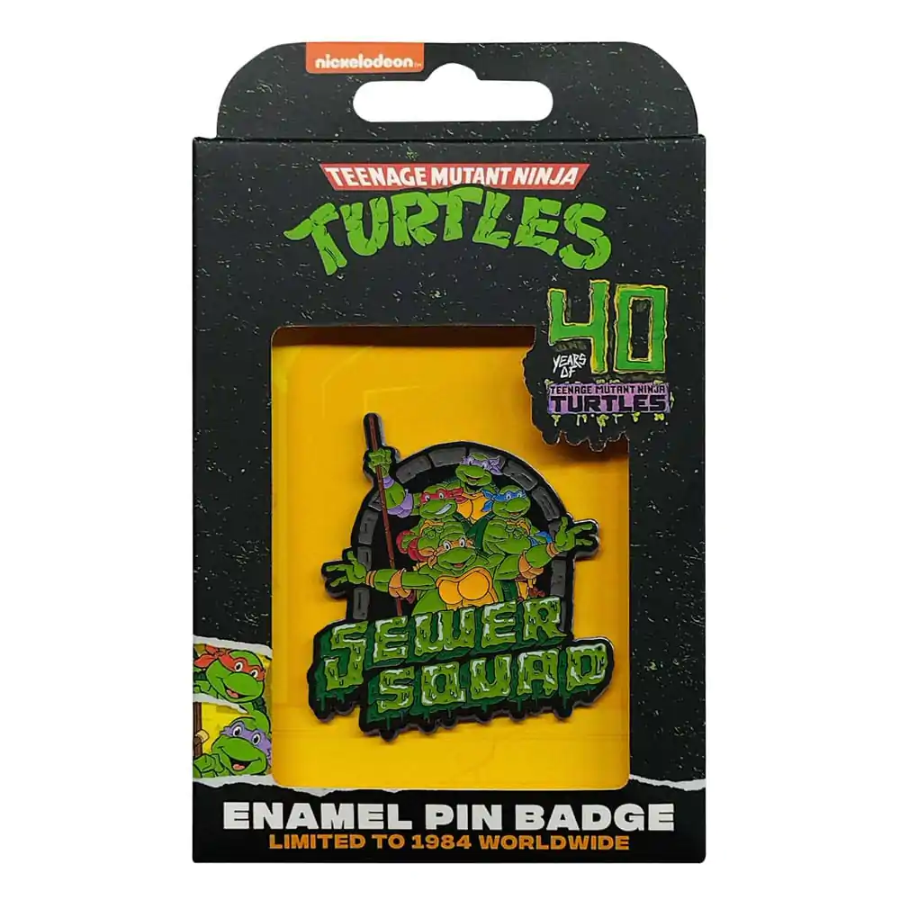 Teenage Mutant Ninja Turtles Pin Značka 40. obljetnica Limited Edition fotografija proizvoda