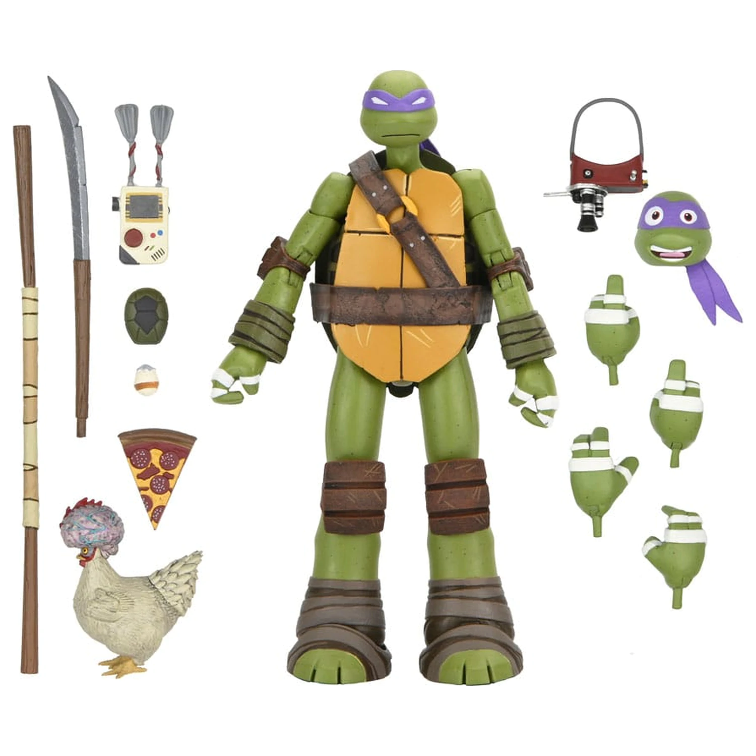 Teenage Mutant Ninja Turtles akcijska figura Ultimate Donatello 18 cm fotografija proizvoda