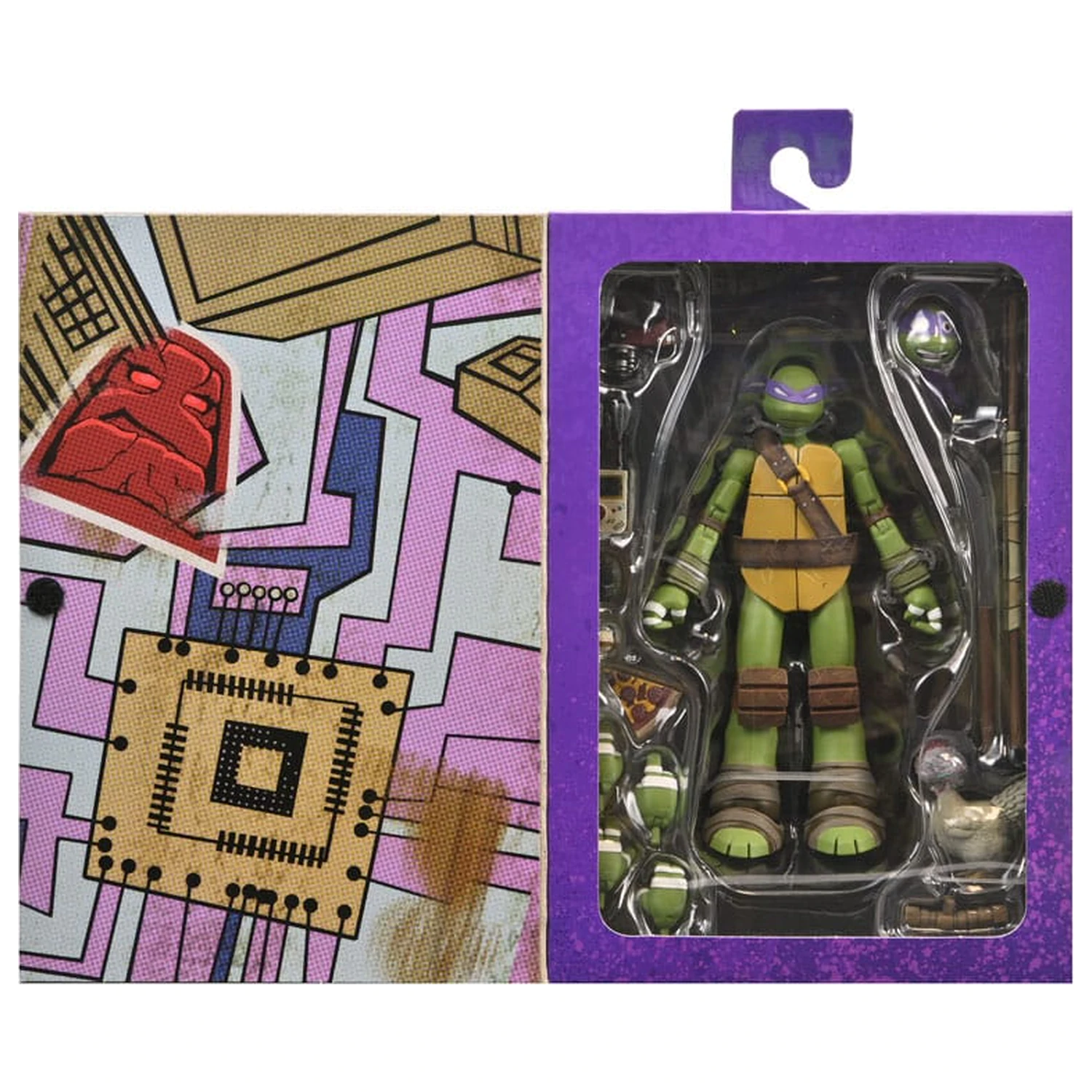 Teenage Mutant Ninja Turtles akcijska figura Ultimate Donatello 18 cm fotografija proizvoda
