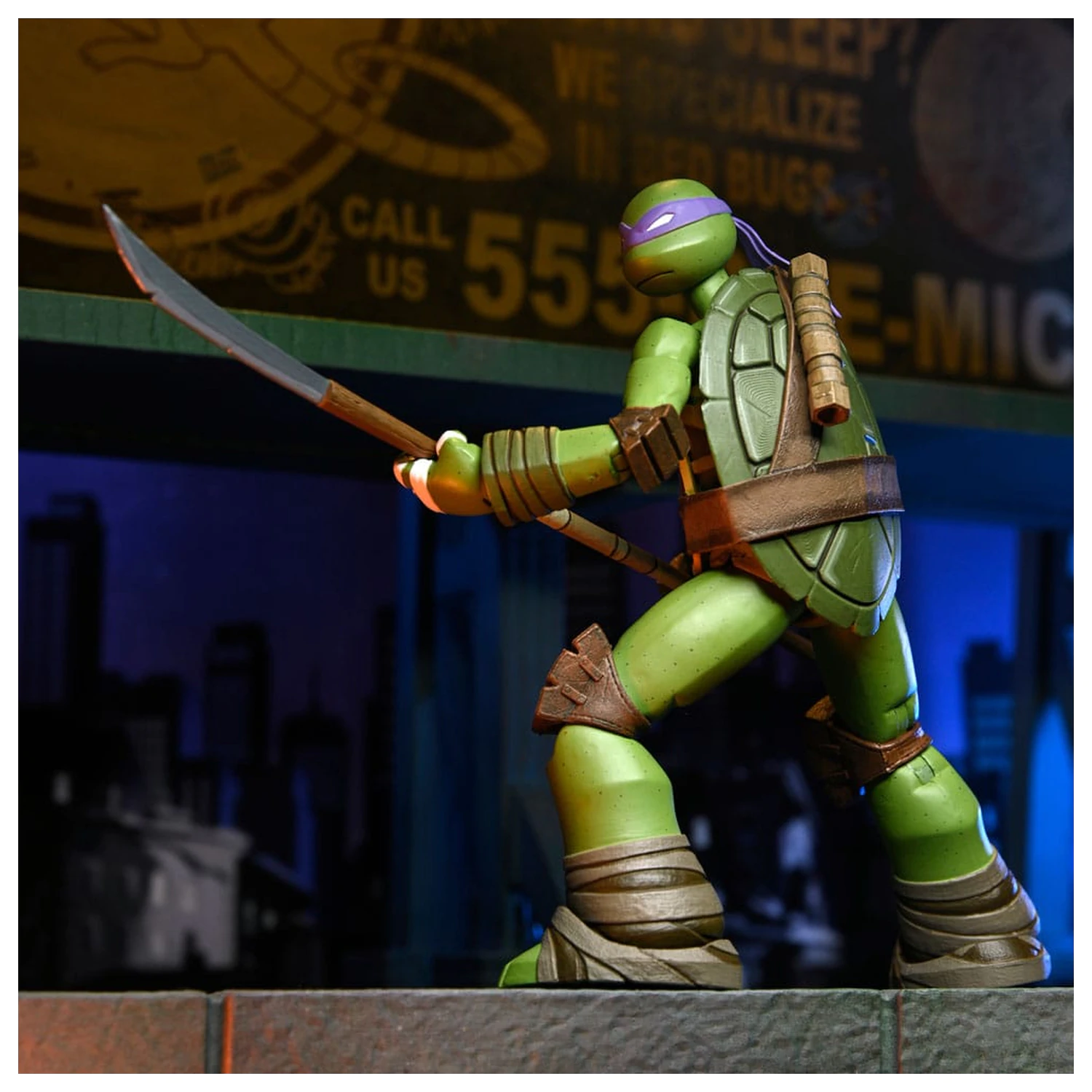 Teenage Mutant Ninja Turtles akcijska figura Ultimate Donatello 18 cm fotografija proizvoda