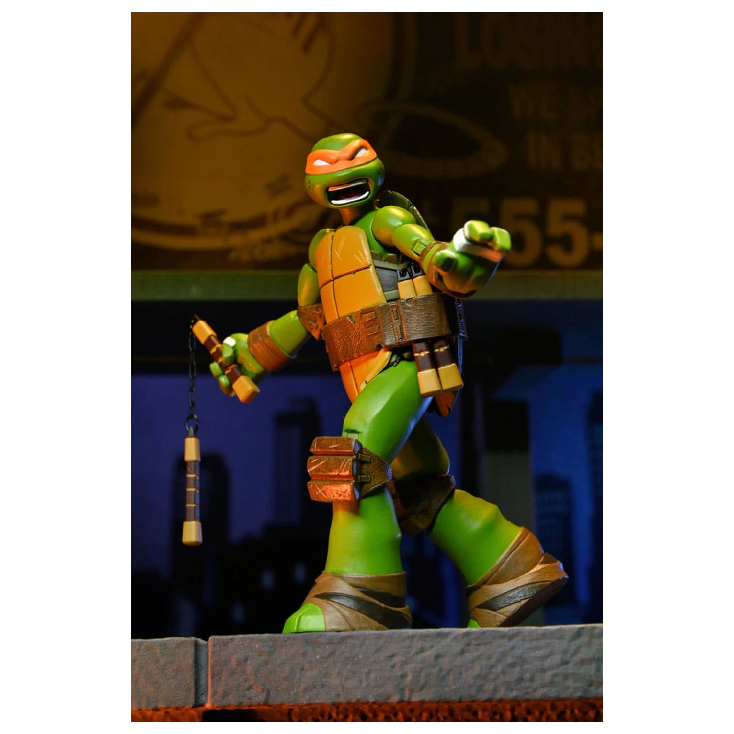 Teenage Mutant Ninja Turtles akcija figura Ultimate Michelangelo 18 cm fotografija proizvoda