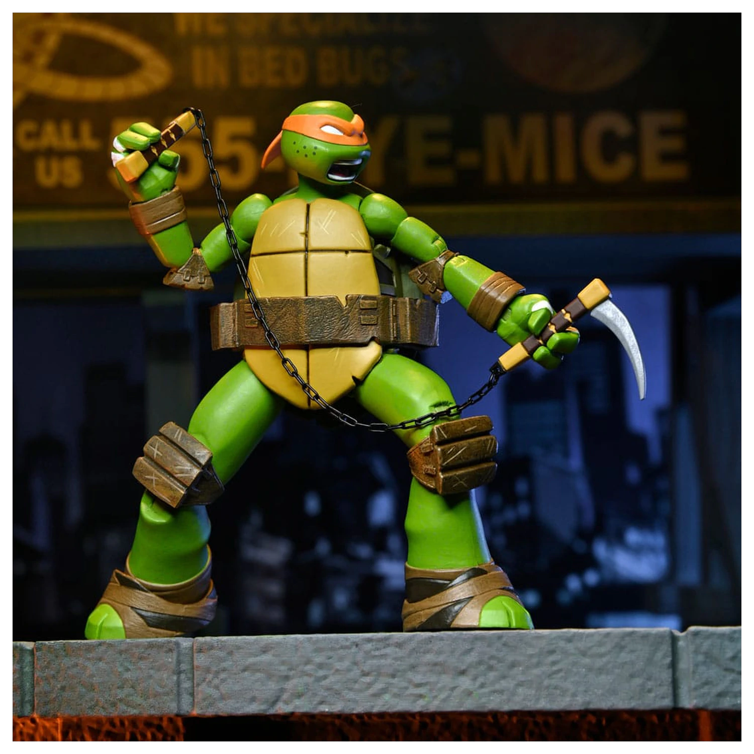 Teenage Mutant Ninja Turtles akcija figura Ultimate Michelangelo 18 cm fotografija proizvoda