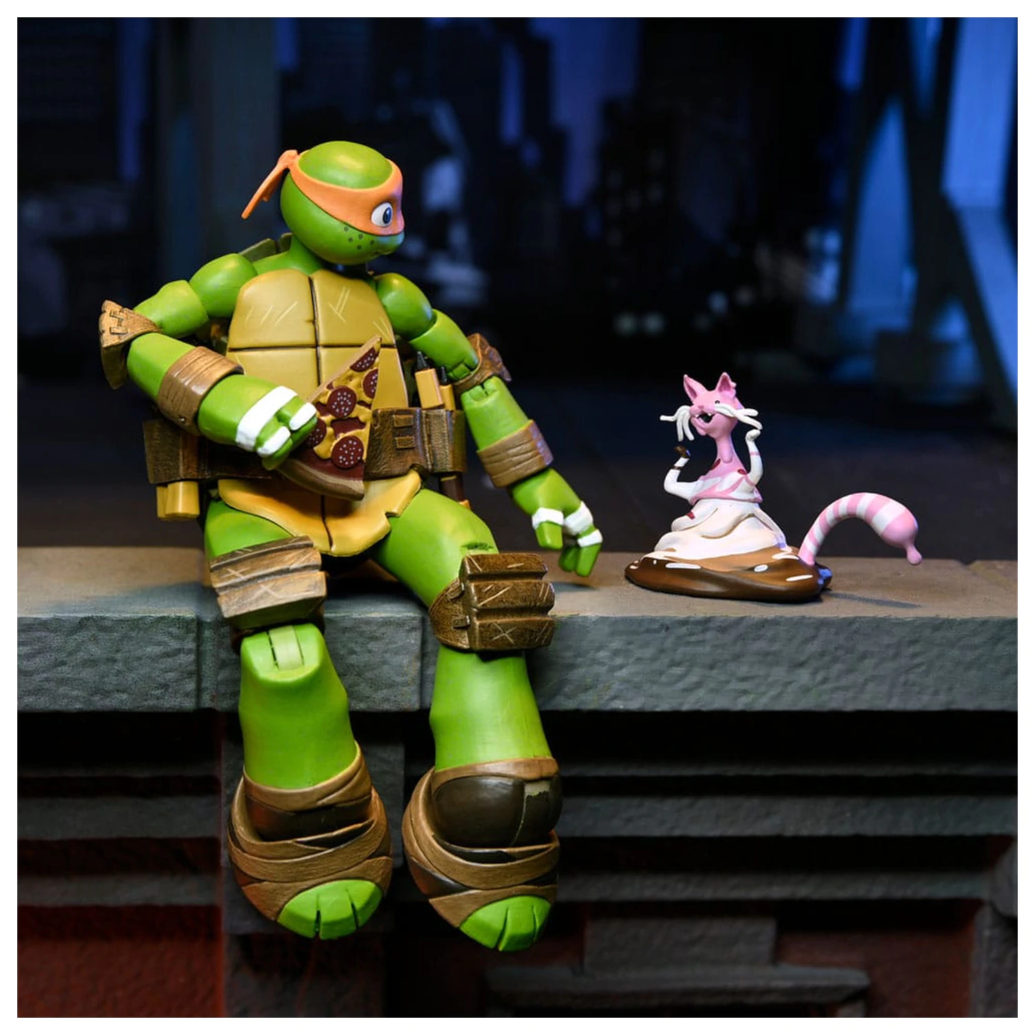 Teenage Mutant Ninja Turtles akcija figura Ultimate Michelangelo 18 cm fotografija proizvoda
