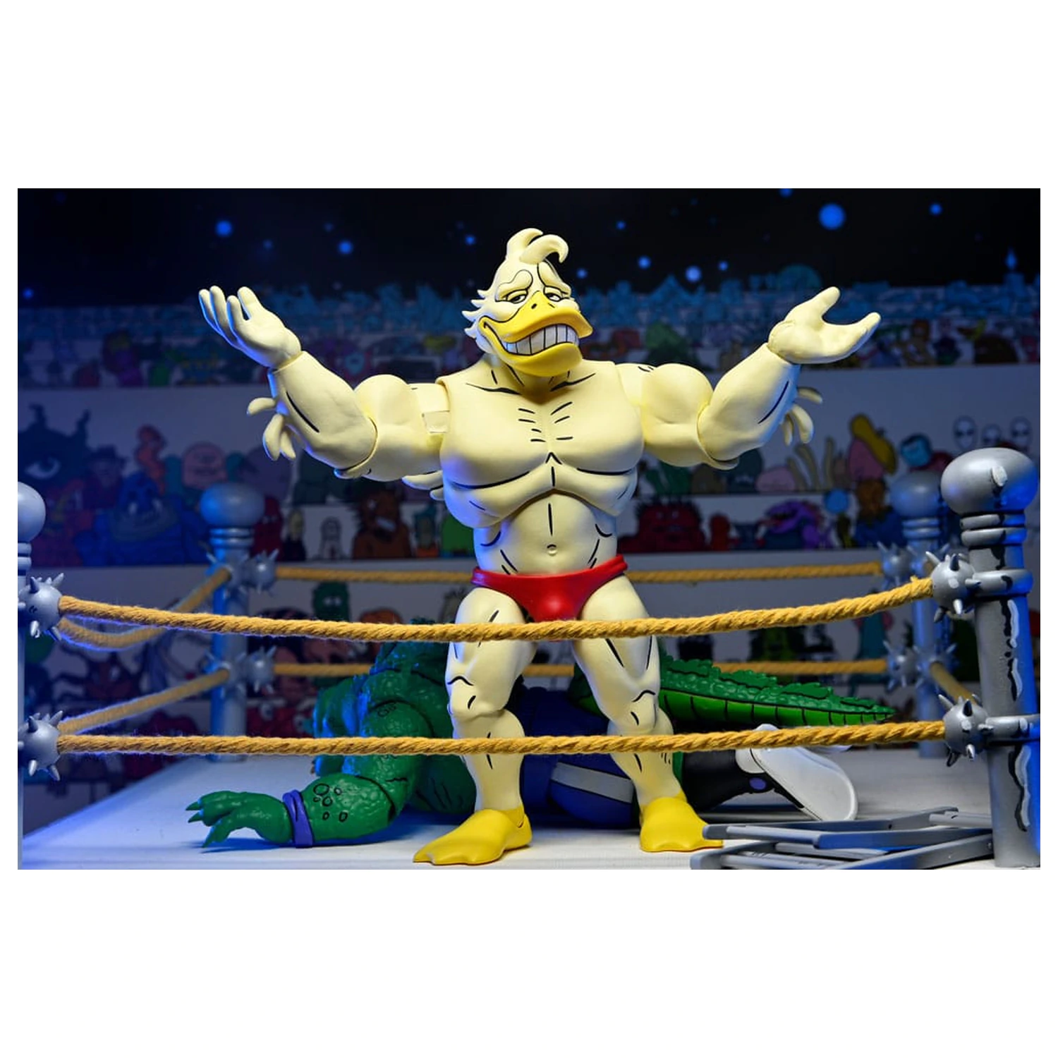 Teenage Mutant Ninja Turtles (Archie Comics) akcijska figura Stump Wrestling Ace Duck 18 cm fotografija proizvoda