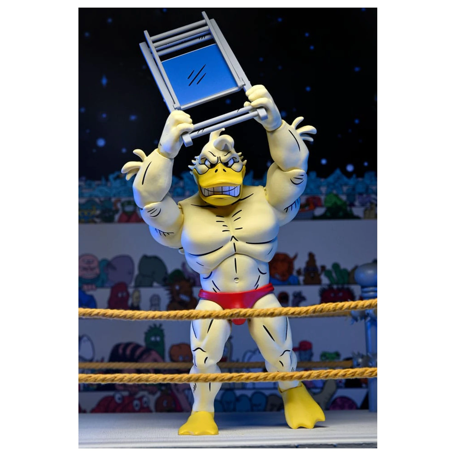 Teenage Mutant Ninja Turtles (Archie Comics) akcijska figura Stump Wrestling Ace Duck 18 cm fotografija proizvoda