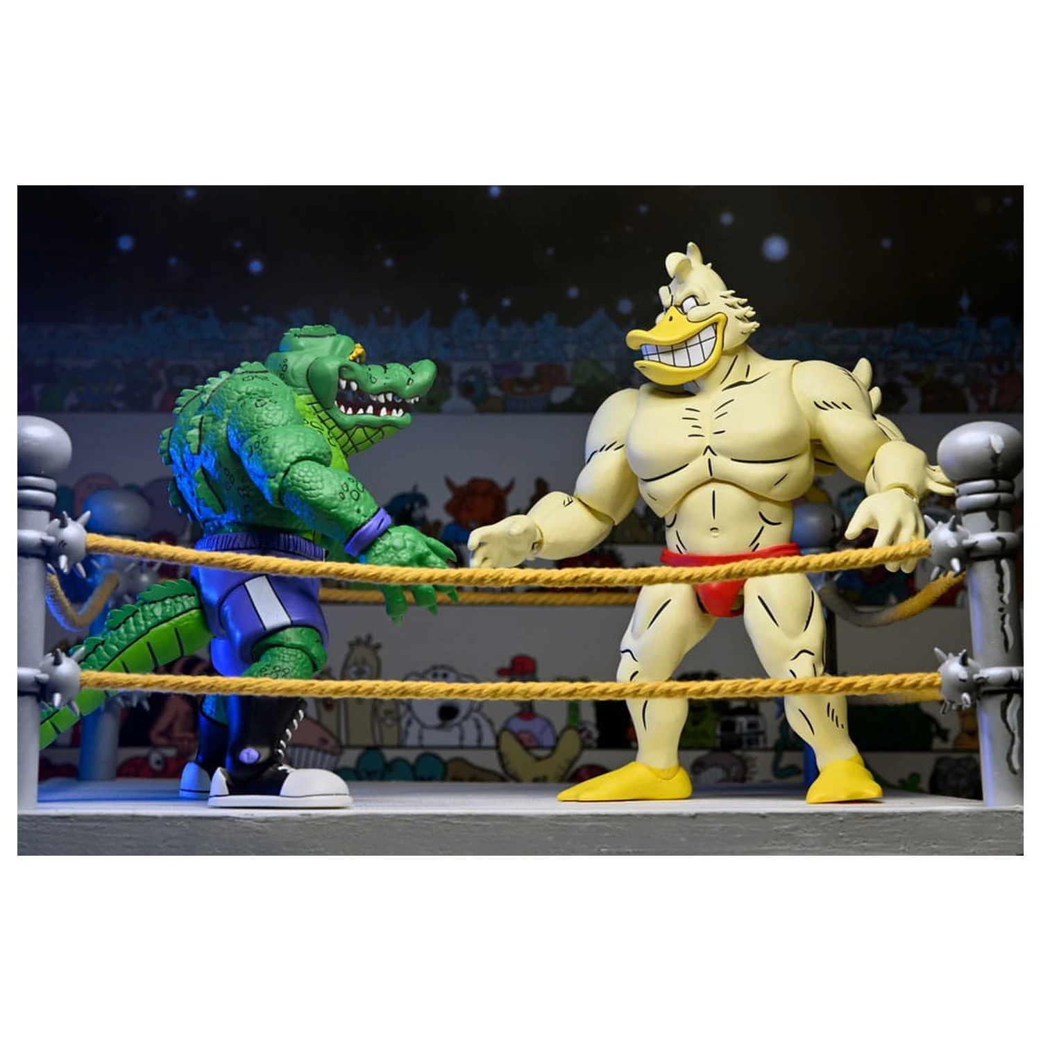 Teenage Mutant Ninja Turtles (Archie Comics) akcijska figura Stump Wrestling Ace Duck 18 cm fotografija proizvoda
