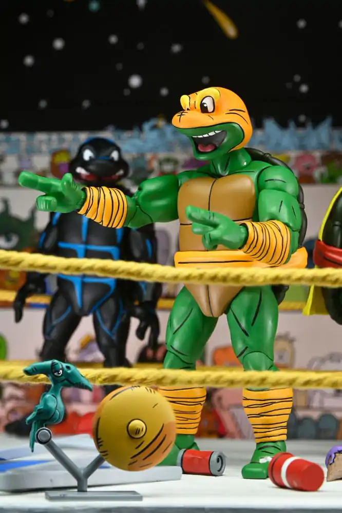 Teenage Mutant Ninja Turtles (Archie Comics) akcijske figure set od 4 komada Hrvanje Panjeva Kornjače 18 cm fotografija proizvoda