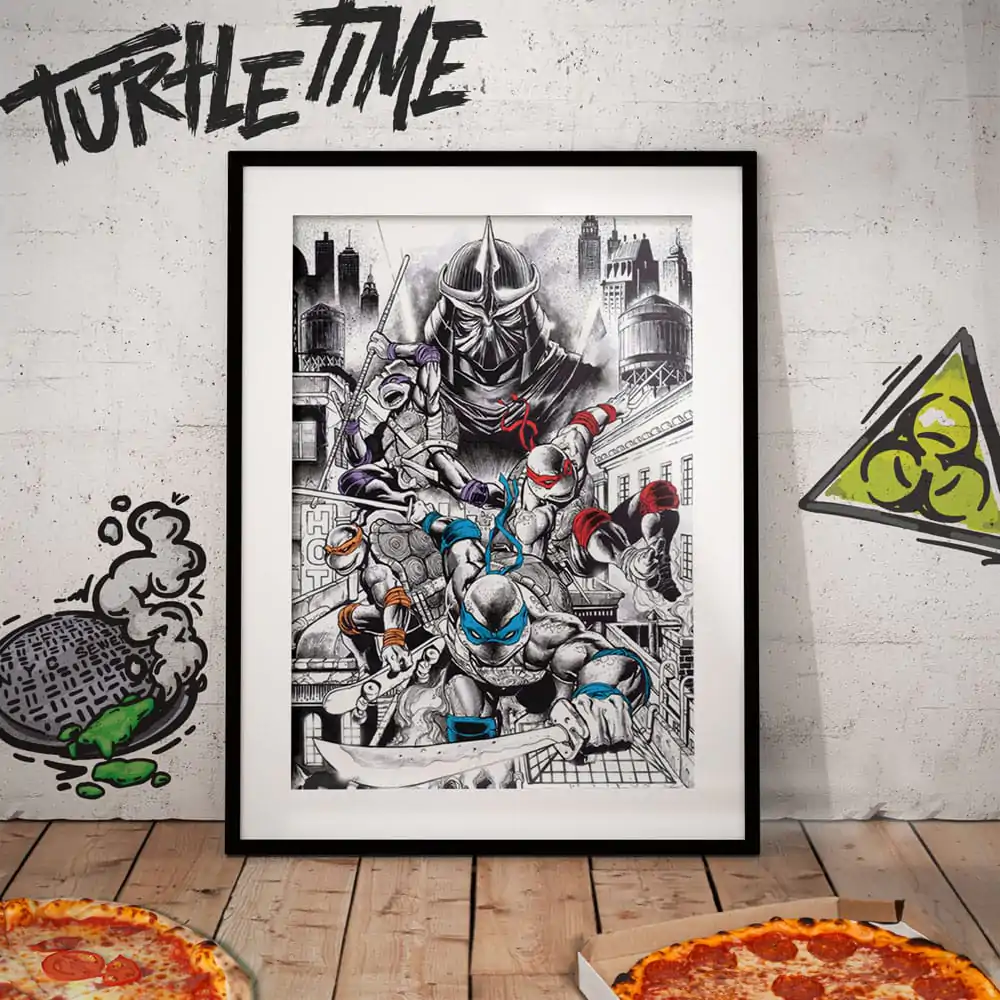 Teenage Mutant Ninja Turtles Art print 40th Anniversary Limited Edition 42 x 30 cm fotografija proizvoda