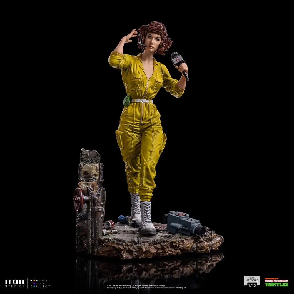 Teenage Mutant Ninja Turtles Art Scale Kip 1/10 April O'Neal 19 cm fotografija proizvoda