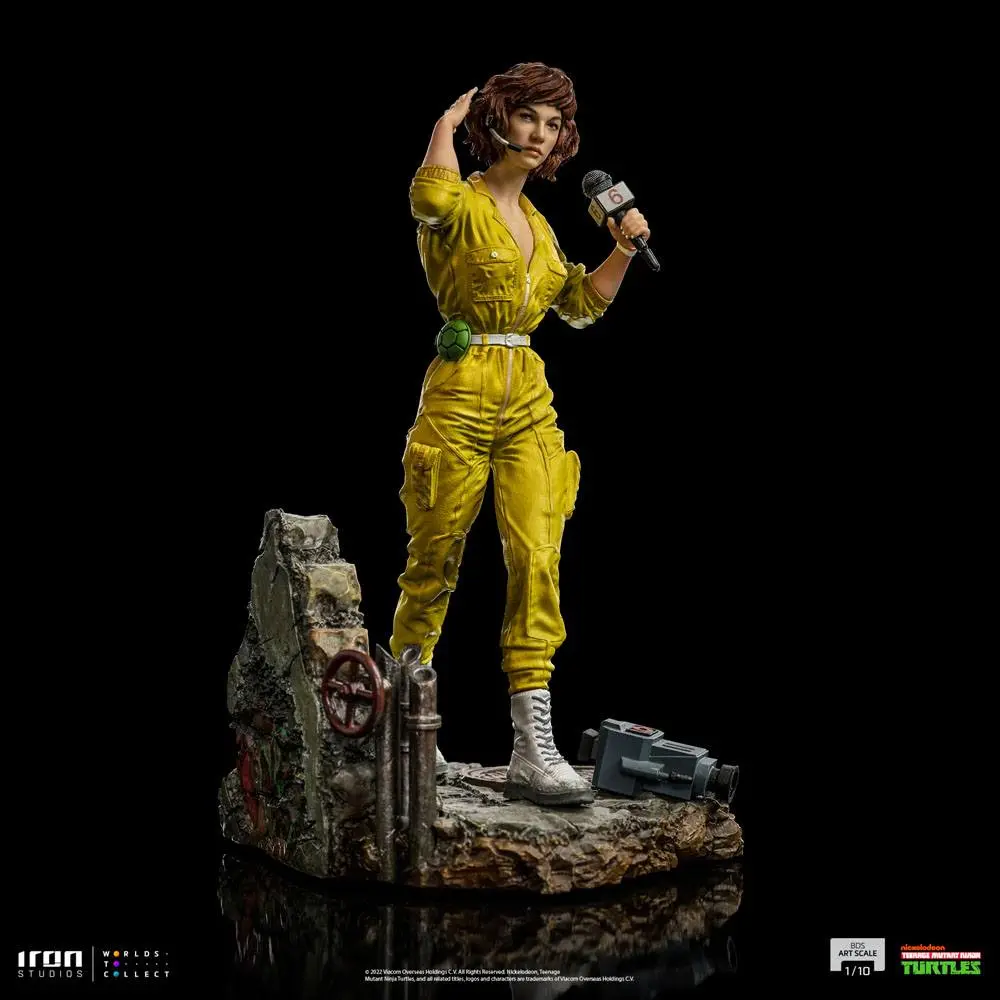 Teenage Mutant Ninja Turtles Art Scale Kip 1/10 April O'Neal 19 cm fotografija proizvoda