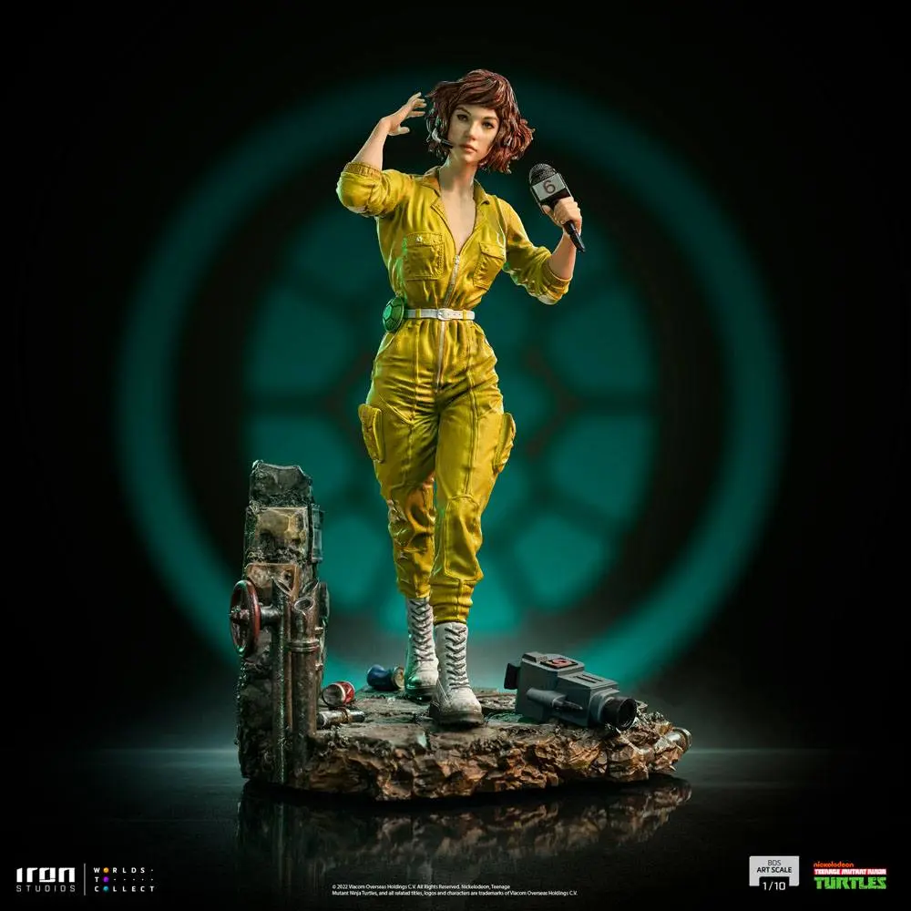 Teenage Mutant Ninja Turtles Art Scale Kip 1/10 April O'Neal 19 cm fotografija proizvoda