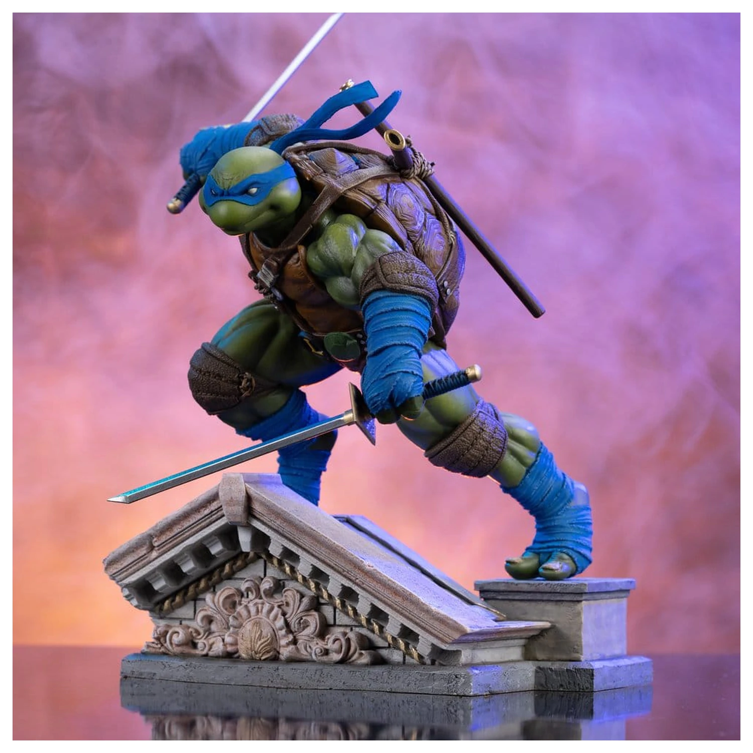 Teenage Mutant Ninja Turtles Art Scale statua 1/10 Leonardo Unleashed 22 cm fotografija proizvoda