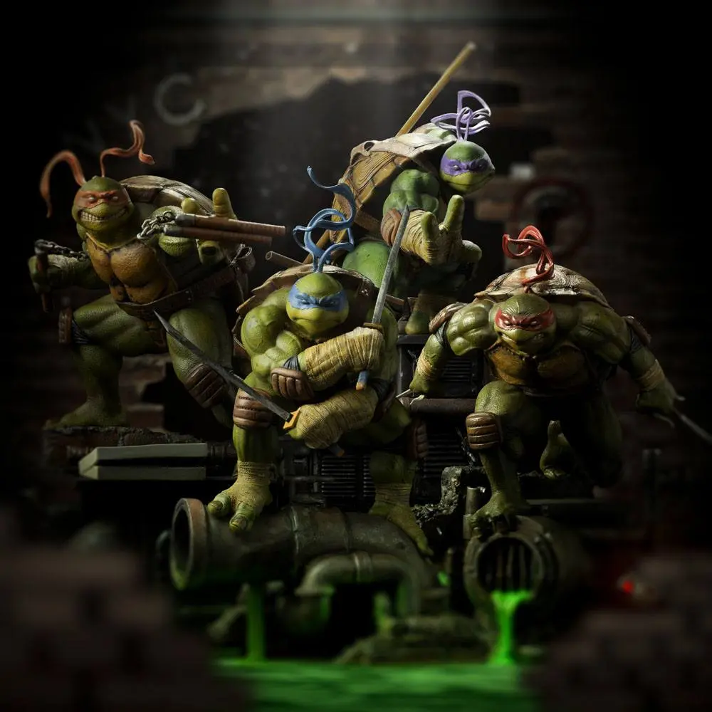 Teenage Mutant Ninja Turtles Art Scale Kip 1/10 Michelangelo 25 cm fotografija proizvoda