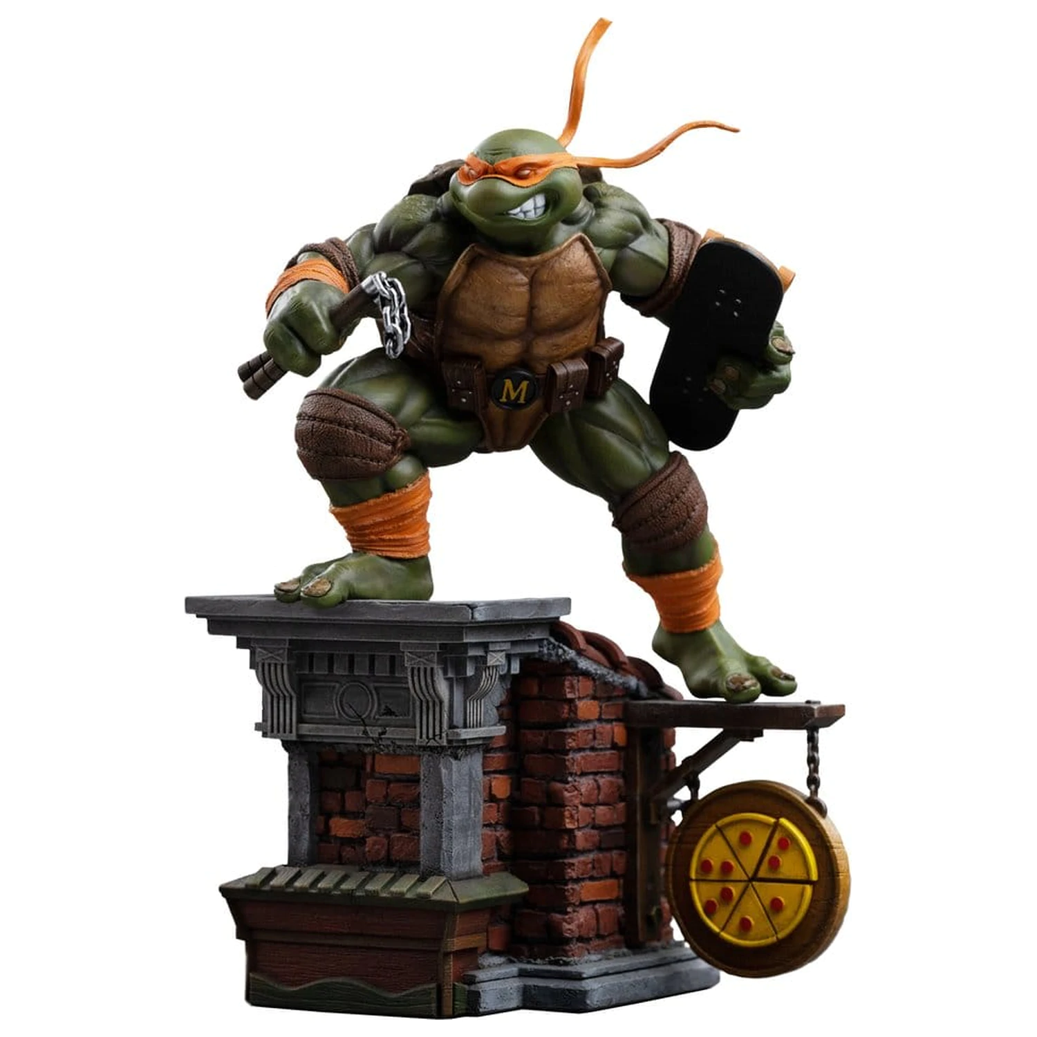 Teenage Mutant Ninja Turtles Art Scale statua 1/10 Michelangelo Unleashed 24 cm fotografija proizvoda