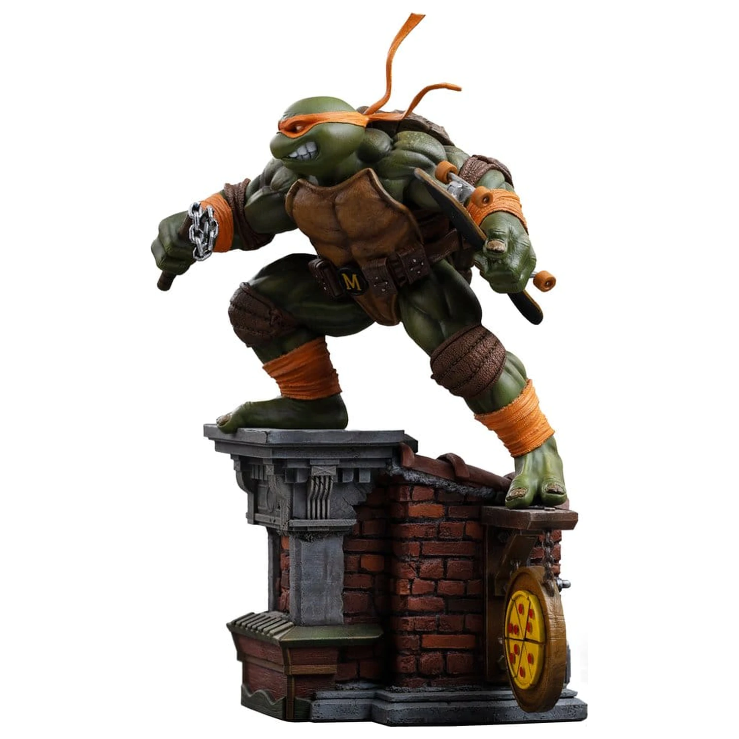 Teenage Mutant Ninja Turtles Art Scale statua 1/10 Michelangelo Unleashed 24 cm fotografija proizvoda