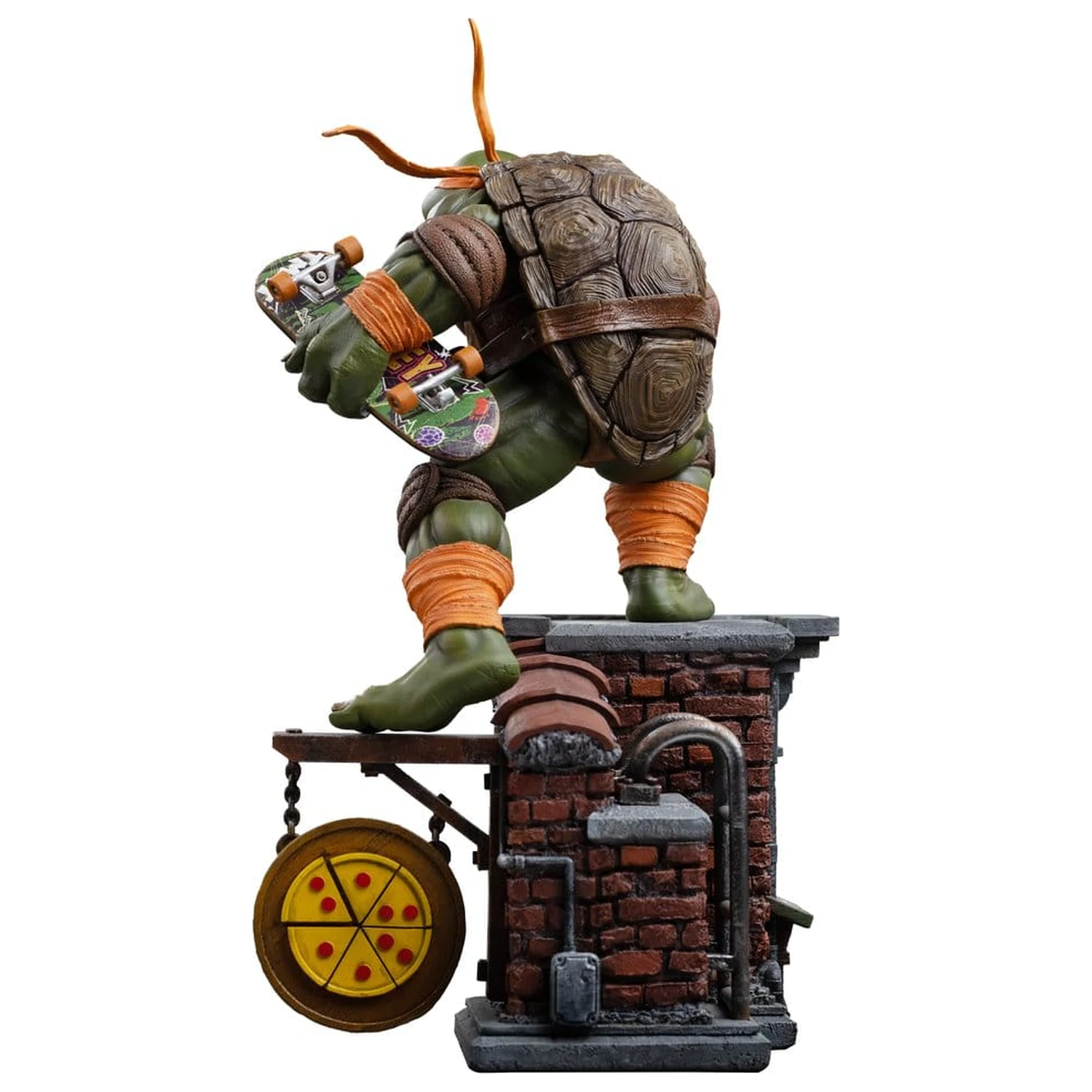 Teenage Mutant Ninja Turtles Art Scale statua 1/10 Michelangelo Unleashed 24 cm fotografija proizvoda