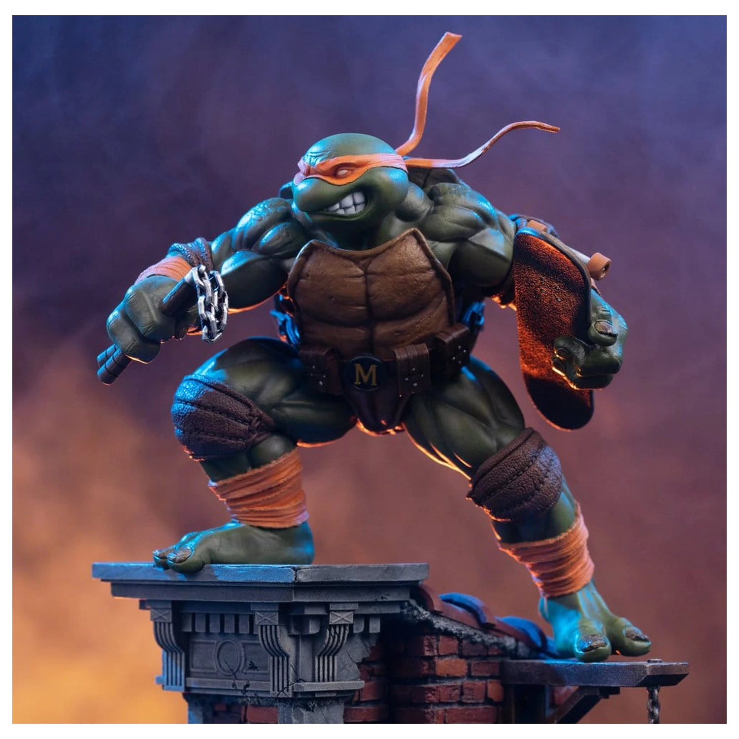 Teenage Mutant Ninja Turtles Art Scale statua 1/10 Michelangelo Unleashed 24 cm fotografija proizvoda