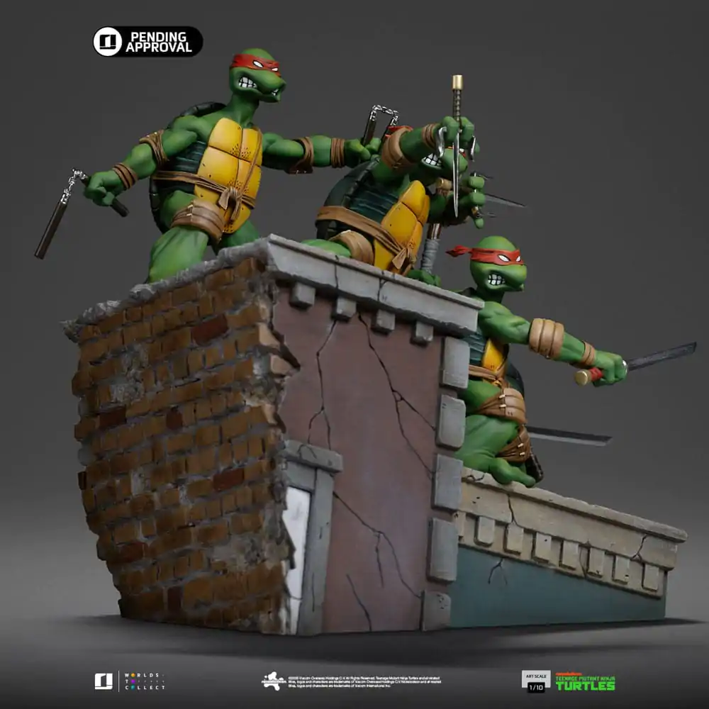 Teenage Mutant Ninja Turtles Art Scale Kip 1/10 Teenage Mutant Ninja Turtles Kevin Eastman Verzija 24 cm fotografija proizvoda