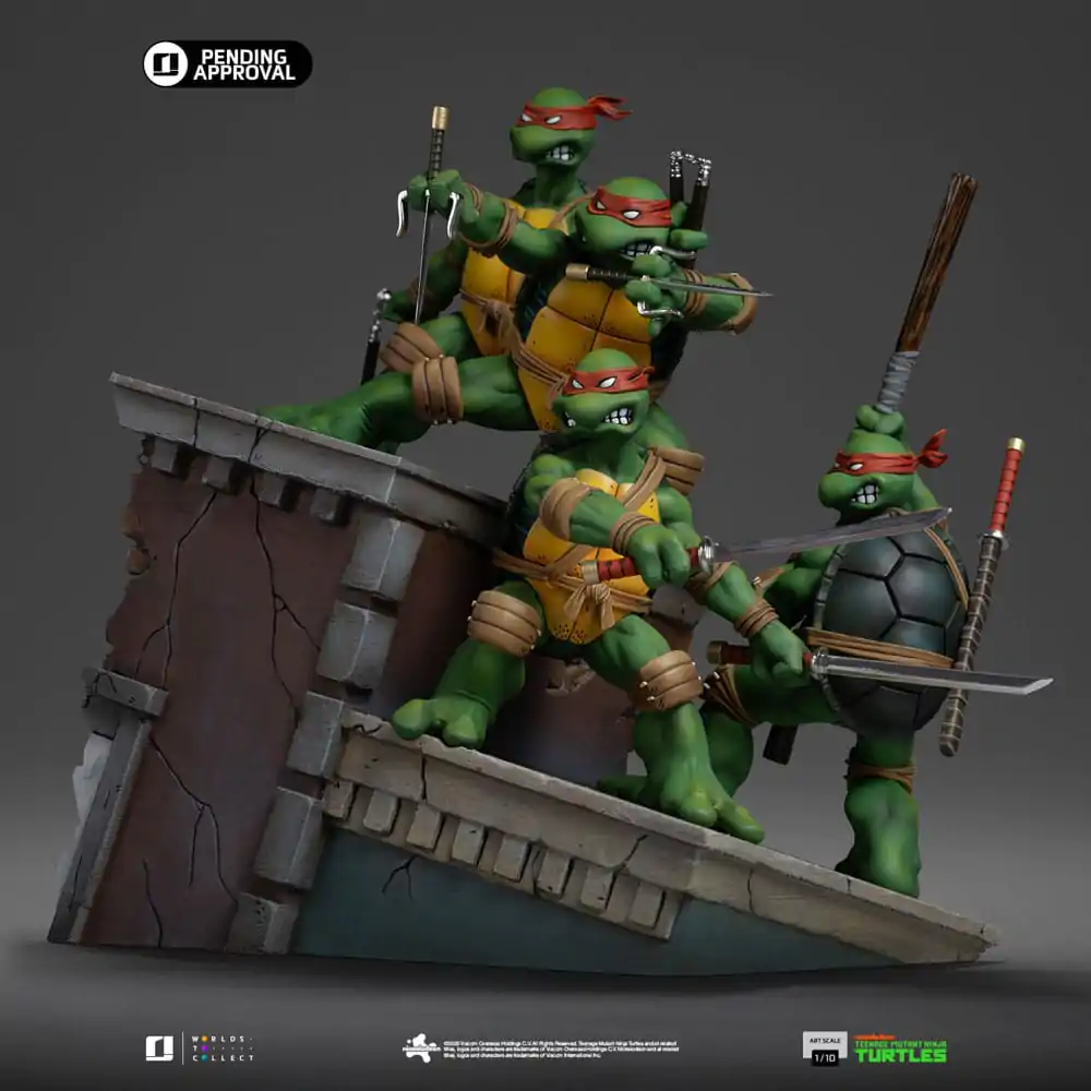 Teenage Mutant Ninja Turtles Art Scale Kip 1/10 Teenage Mutant Ninja Turtles Kevin Eastman Verzija 24 cm fotografija proizvoda