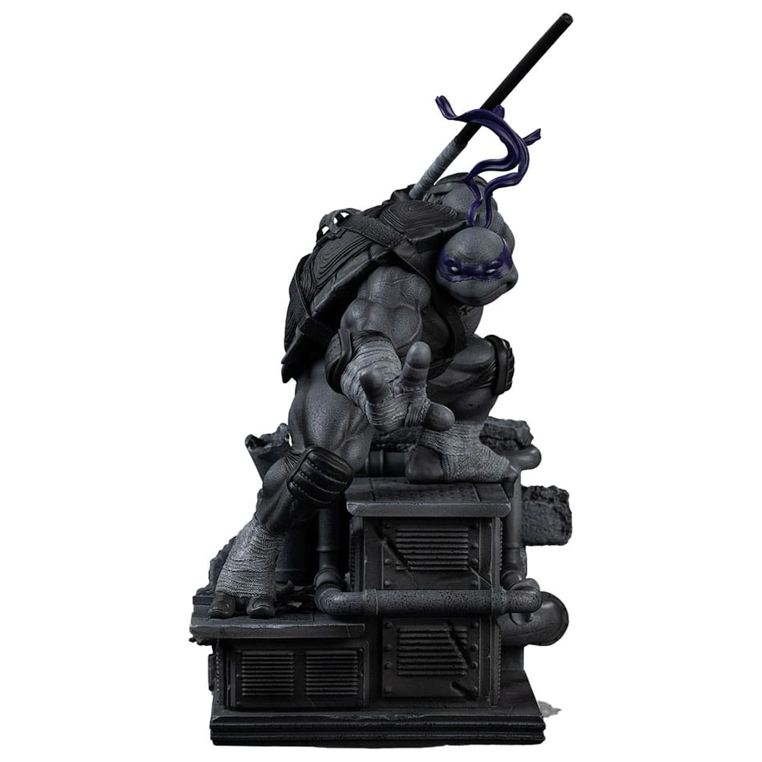 Teenage Mutant Ninja Turtles Art Scale statua 1/10 Donatello Black and White Variant 26 cm fotografija proizvoda