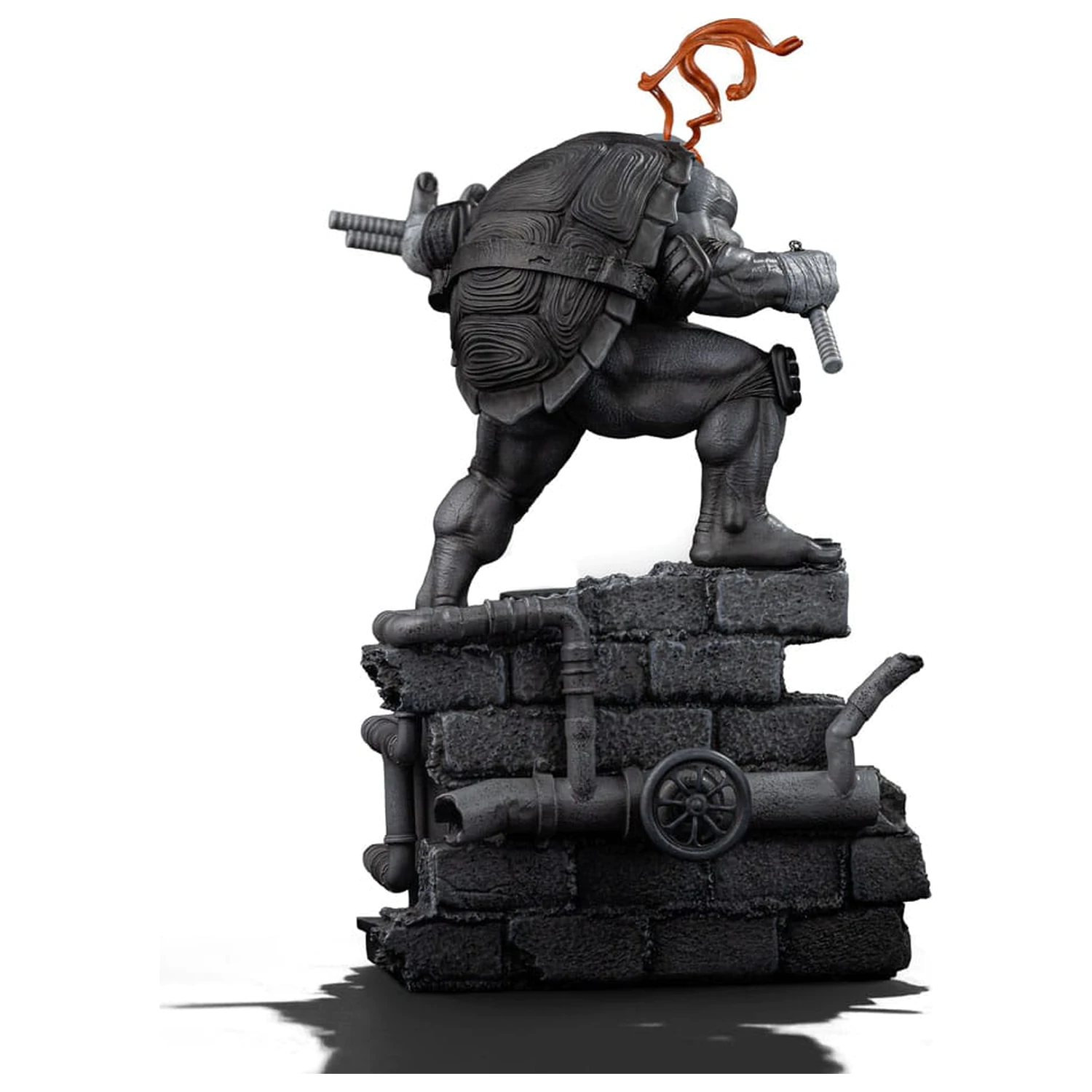 Teenage Mutant Ninja Turtles Art Scale Kip 1/10 Michelangelo Black and White Variant 26 cm fotografija proizvoda