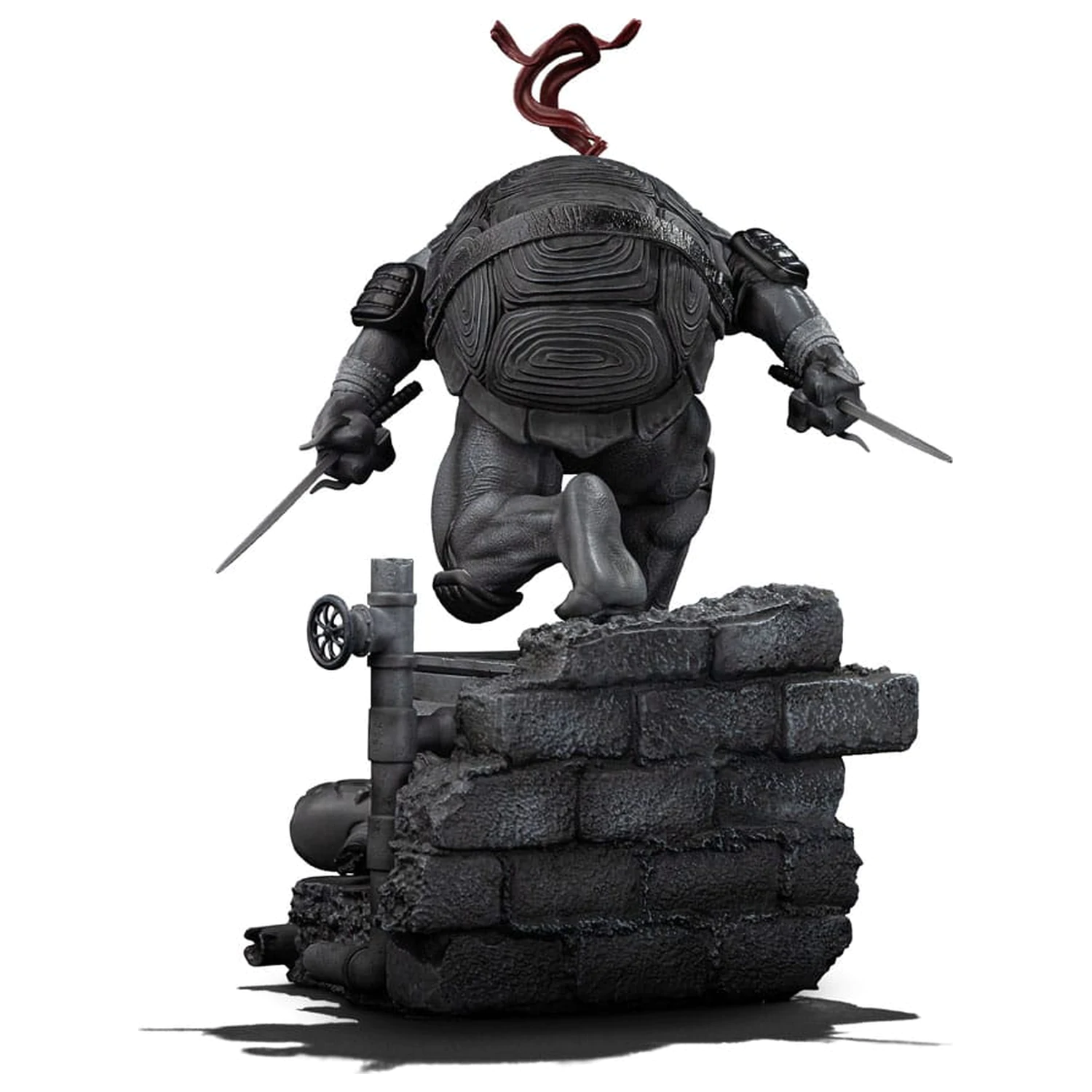 Teenage Mutant Ninja Turtles Art Scale statua 1/10 Raphael Black and White Variant 26 cm fotografija proizvoda
