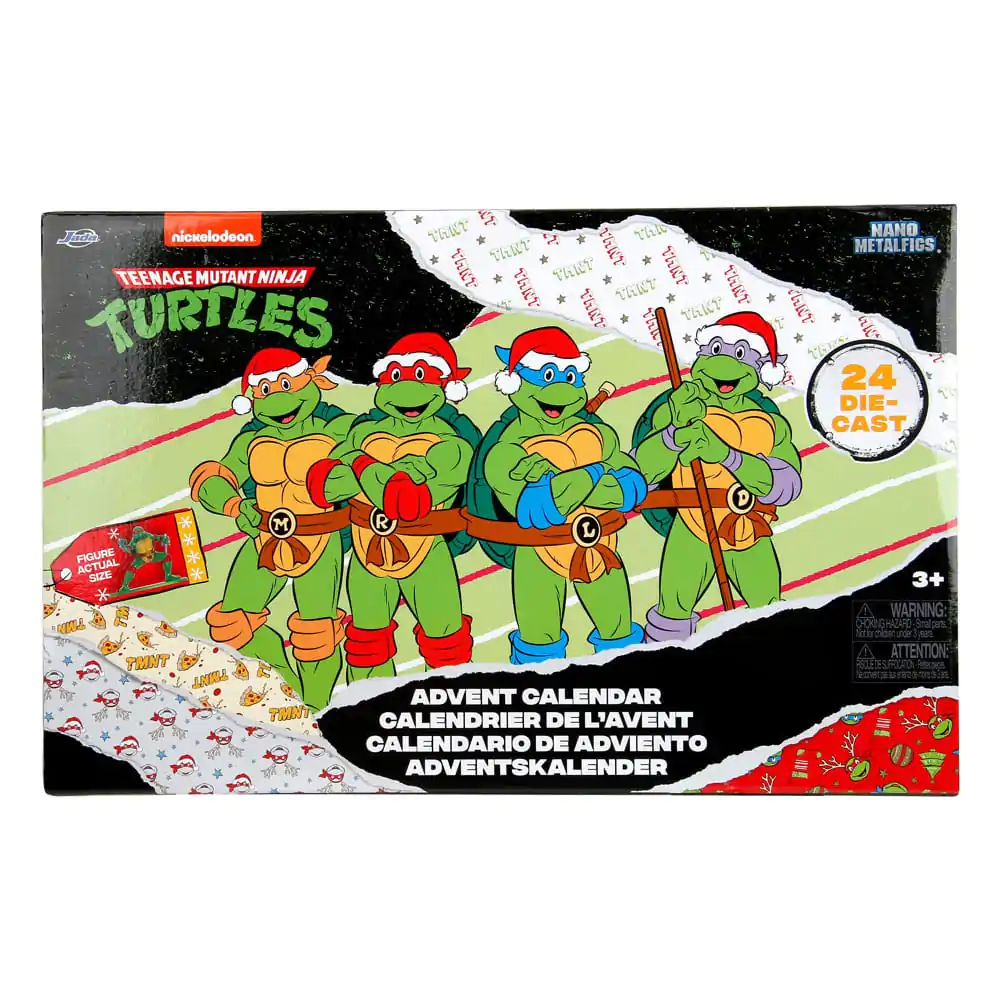 Teenage Mutant Ninja Turtles Battle Diecast Mini Figures adventski kalendar za blagdane 2024 fotografija proizvoda