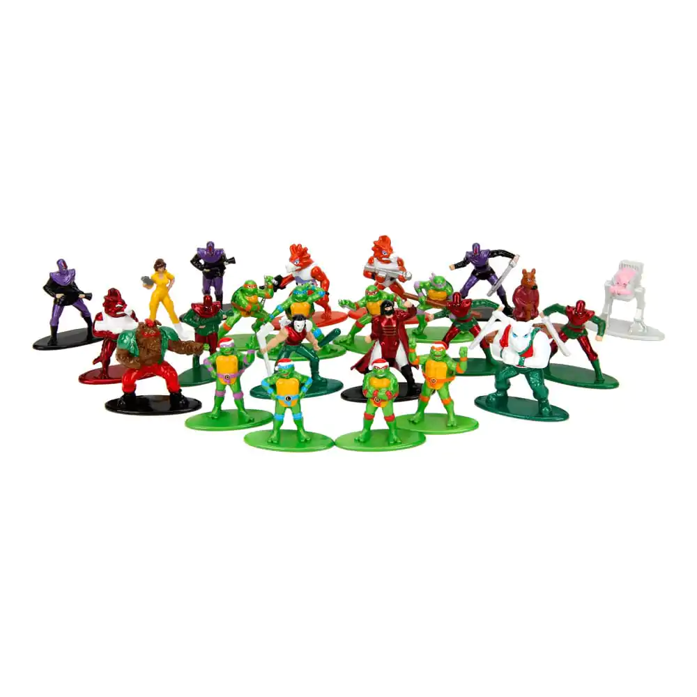 Teenage Mutant Ninja Turtles Battle Diecast Mini Figures adventski kalendar za blagdane 2024 fotografija proizvoda