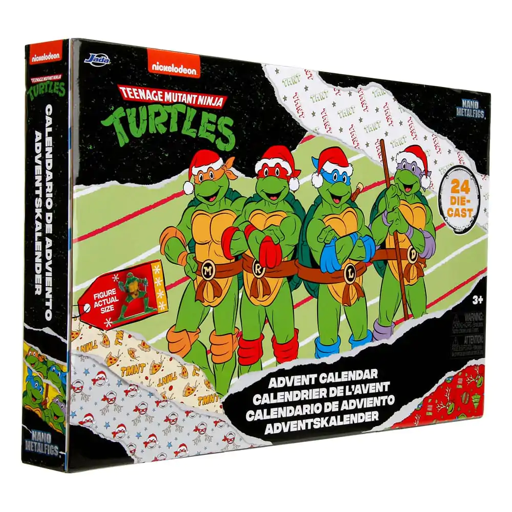 Teenage Mutant Ninja Turtles Battle Diecast Mini Figures adventski kalendar za blagdane 2024 fotografija proizvoda