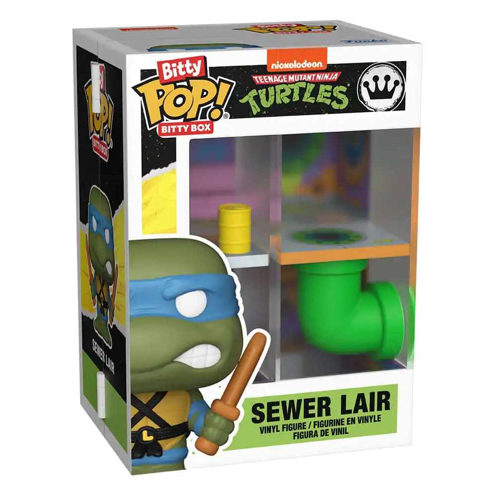 Teenage Mutant Ninja Turtles Bitty Funko POP! Bitty Box Display sa 2 Vinyl Figure figurice Sewer Lair fotografija proizvoda