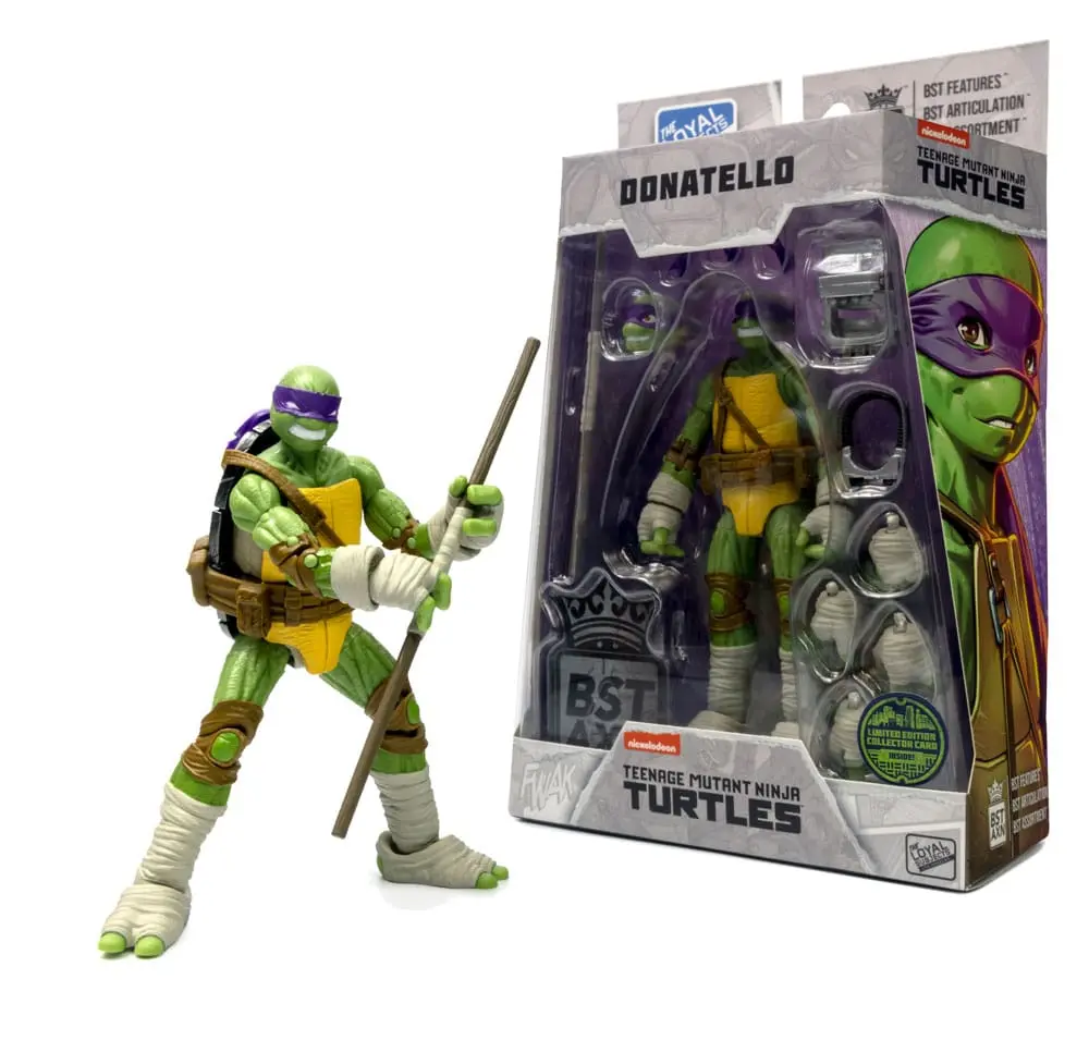 Teenage Mutant Ninja Turtles BST AXN akcijska figura Donatello (IDW Comics) 13 cm fotografija proizvoda