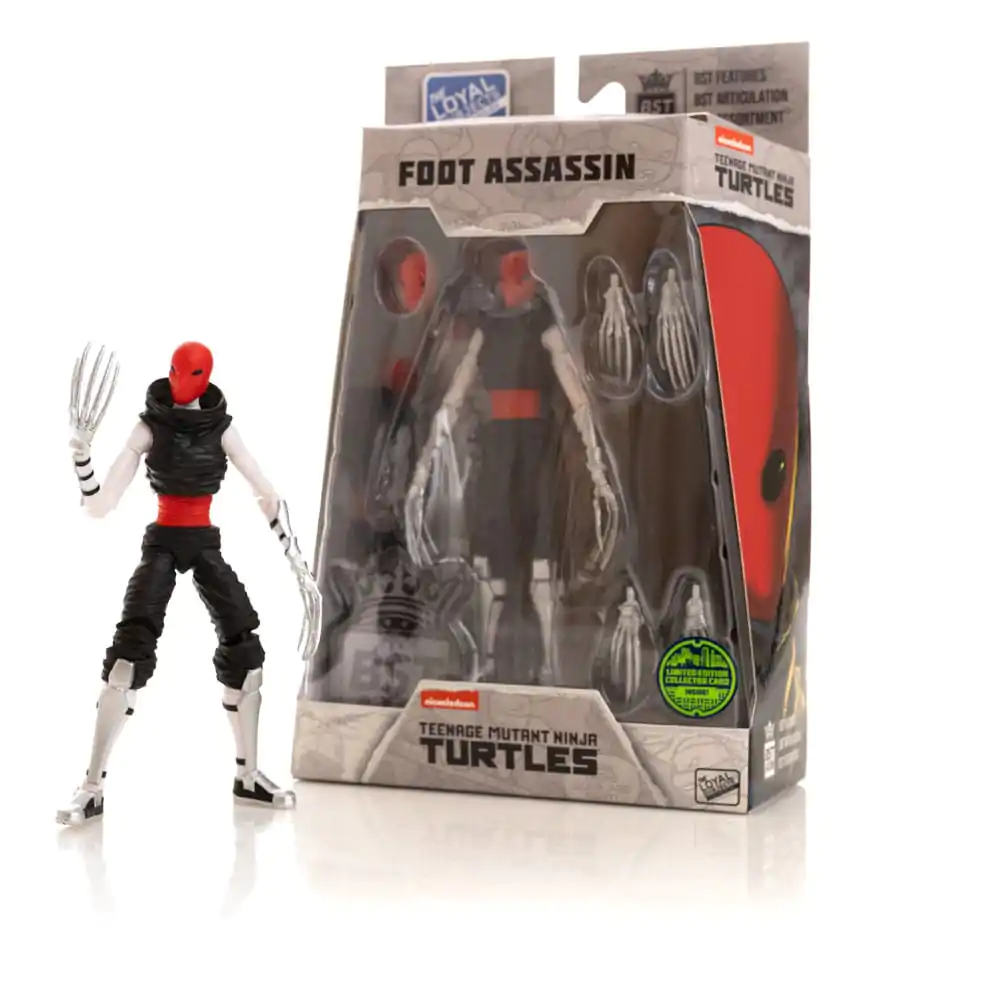 Teenage Mutant Ninja Turtles BST AXN akcijska figura Foot Assassin (IDW Comics) 13 cm fotografija proizvoda