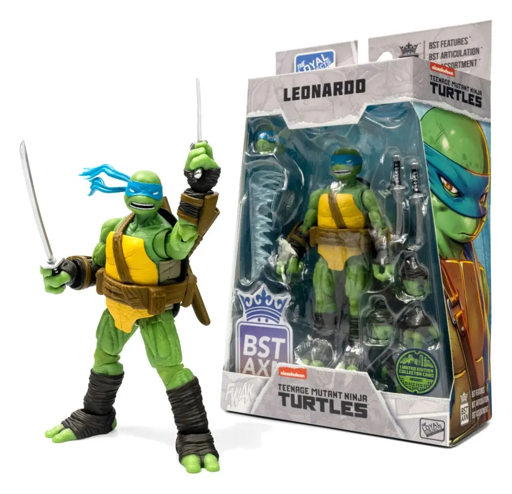 Teenage Mutant Ninja Turtles BST AXN akcijska figura Leonardo (IDW Comics) 13 cm fotografija proizvoda