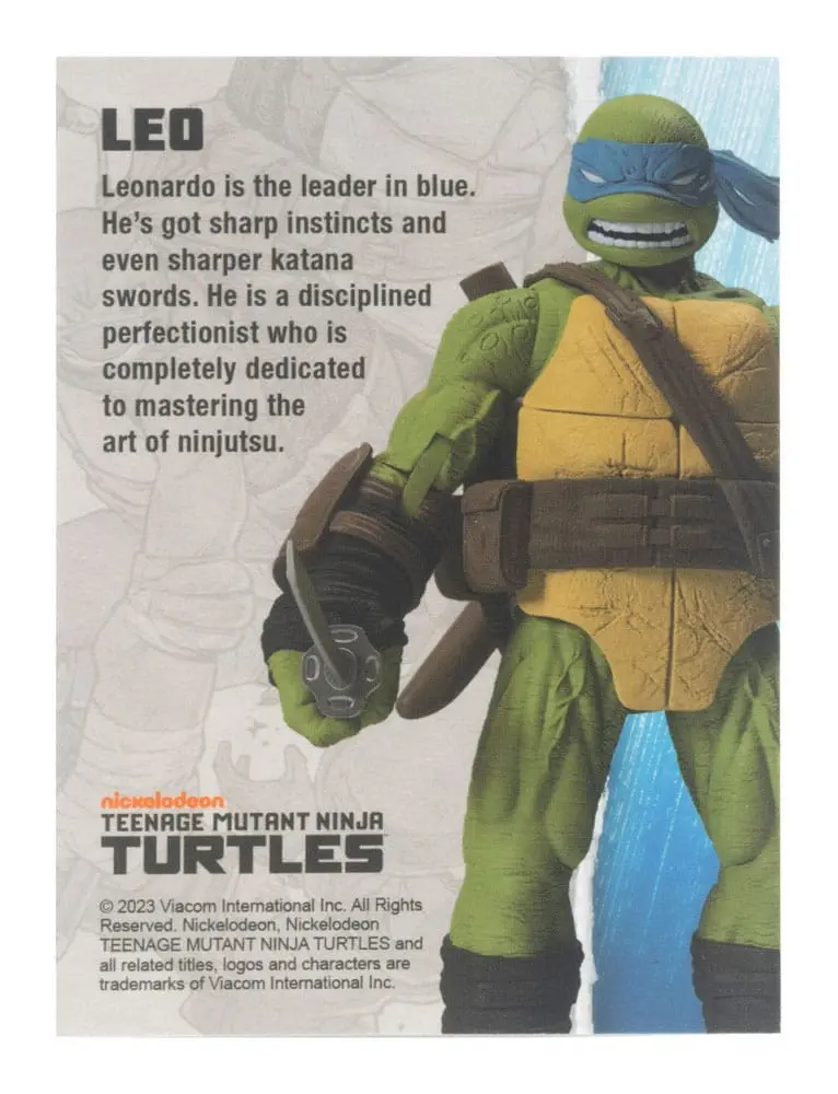 Teenage Mutant Ninja Turtles BST AXN akcijska figura Leonardo (IDW Comics) 13 cm fotografija proizvoda