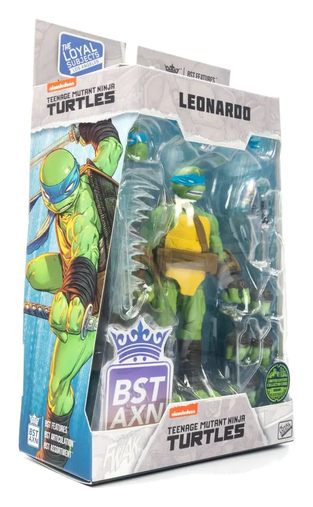 Teenage Mutant Ninja Turtles BST AXN akcijska figura Leonardo (IDW Comics) 13 cm fotografija proizvoda