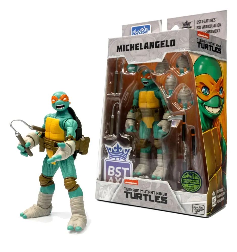 Teenage Mutant Ninja Turtles BST AXN akcijska figura Michelangelo (IDW Comics) 13 cm fotografija proizvoda