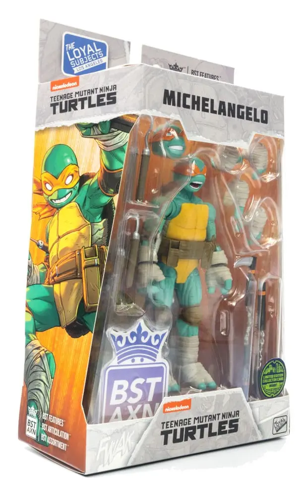 Teenage Mutant Ninja Turtles BST AXN akcijska figura Michelangelo (IDW Comics) 13 cm fotografija proizvoda