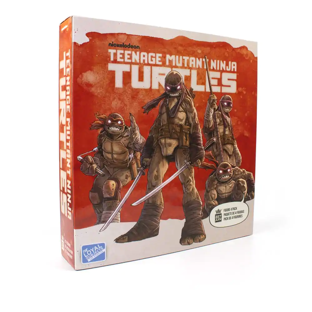 Teenage Mutant Ninja Turtles BST AXN akcijske figure set od 4 Zombie kornjače (IDW Comics) 13 cm fotografija proizvoda