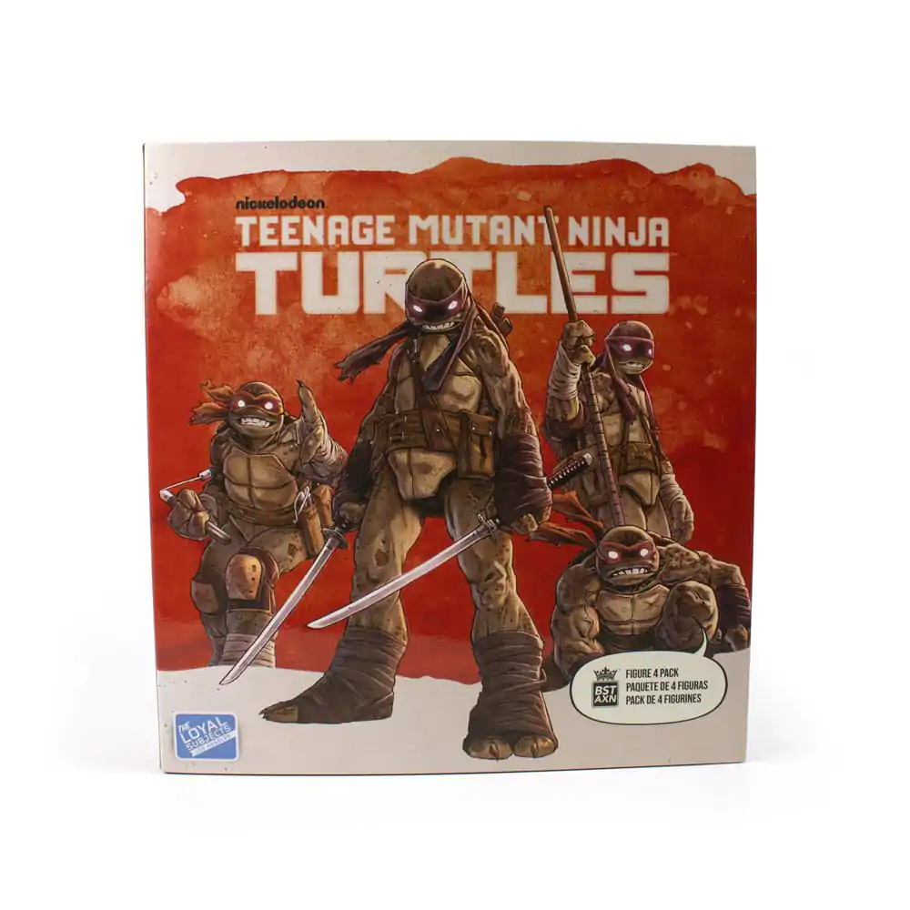 Teenage Mutant Ninja Turtles BST AXN akcijske figure set od 4 Zombie kornjače (IDW Comics) 13 cm fotografija proizvoda