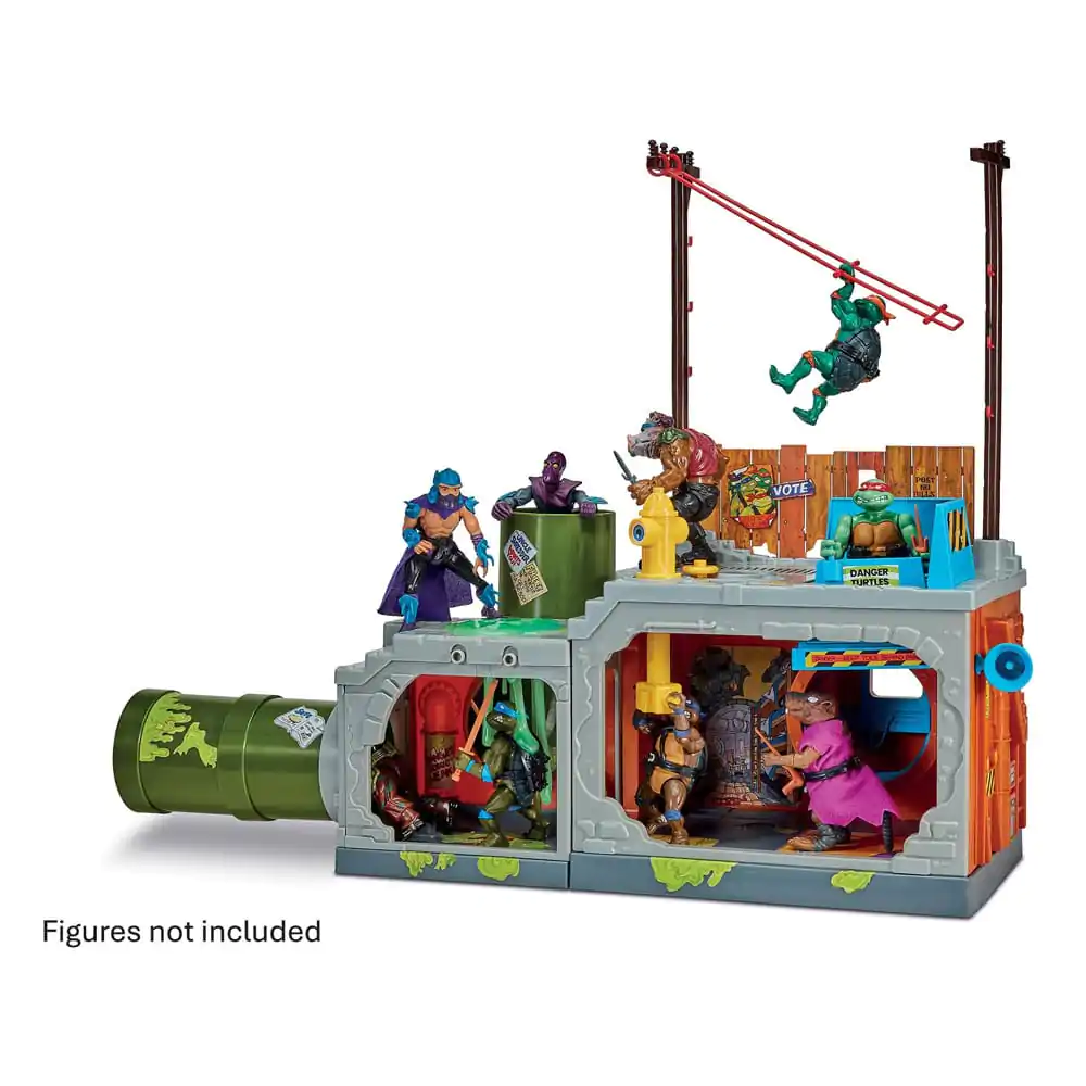 Teenage Mutant Ninja Turtles Building Secret Sewer Lid Set za igru Mutant Module 30 cm fotografija proizvoda