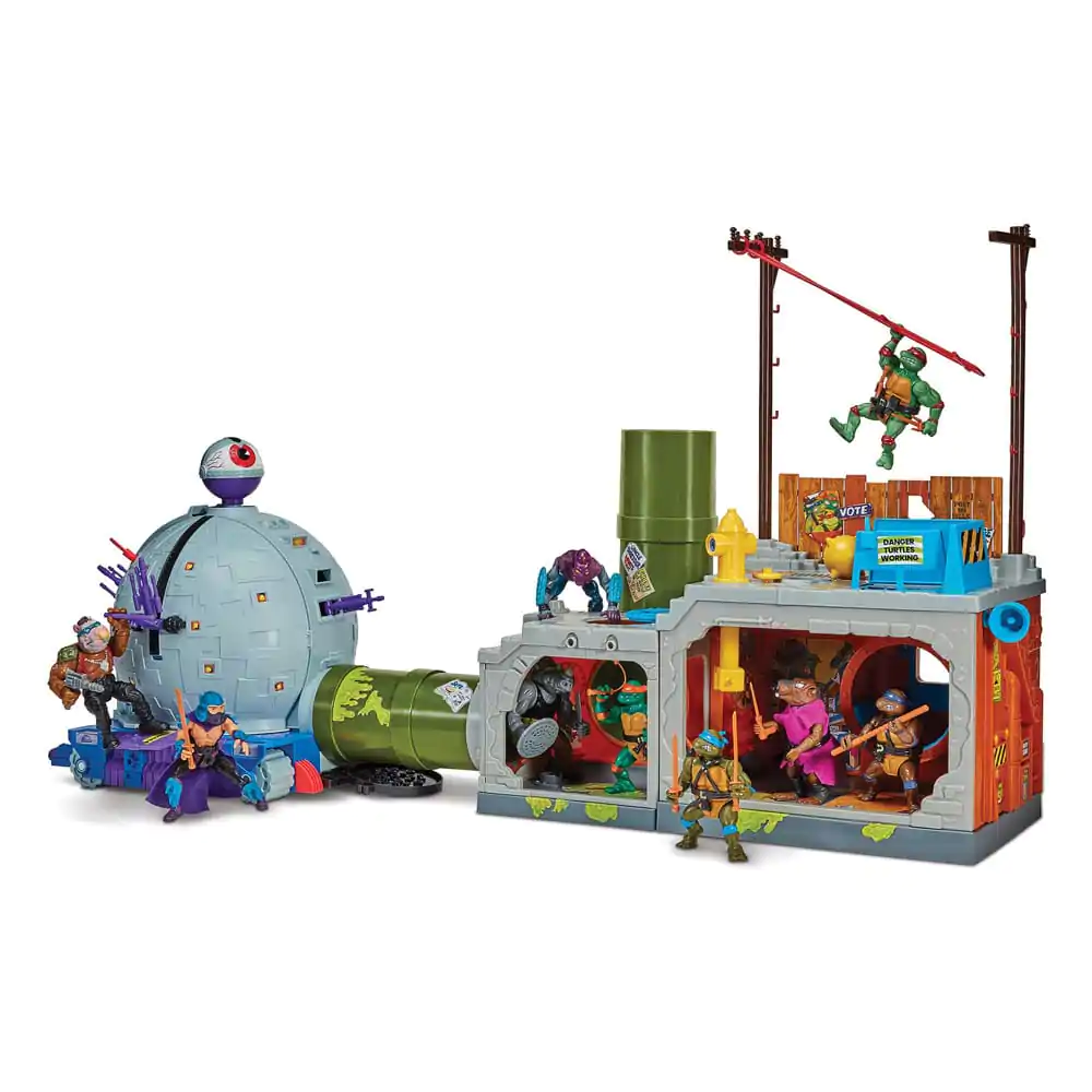Teenage Mutant Ninja Turtles Building Secret Sewer Lid Set za igru Mutant Module 30 cm fotografija proizvoda
