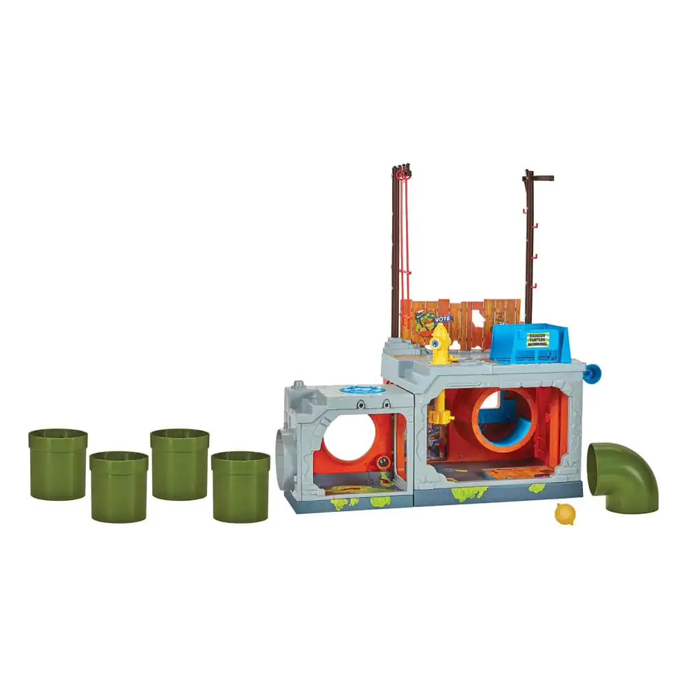 Teenage Mutant Ninja Turtles Building Secret Sewer Lid Set za igru Mutant Module 30 cm fotografija proizvoda