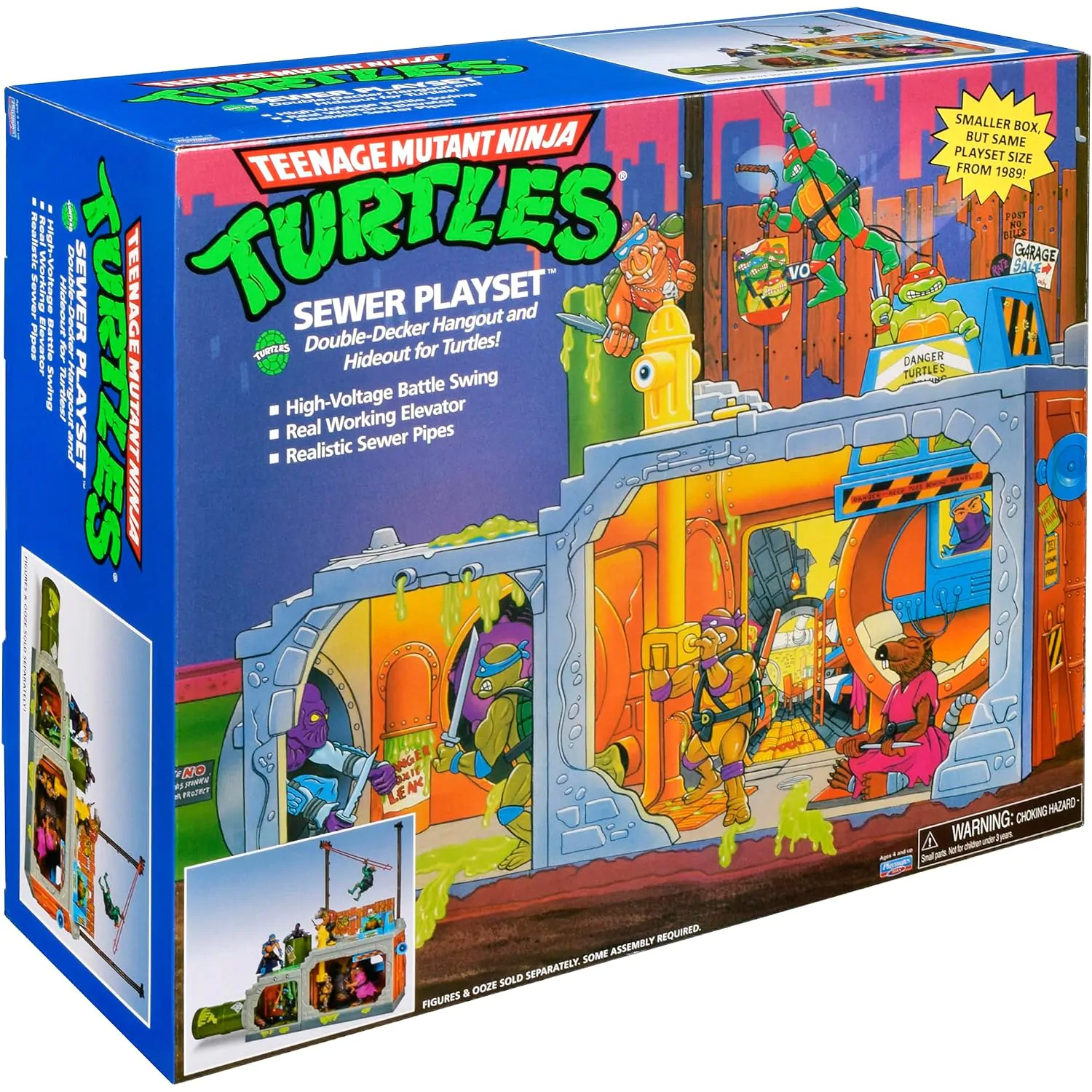 Teenage Mutant Ninja Turtles Building Secret Sewer Lid Set za igru Mutant Module 30 cm fotografija proizvoda