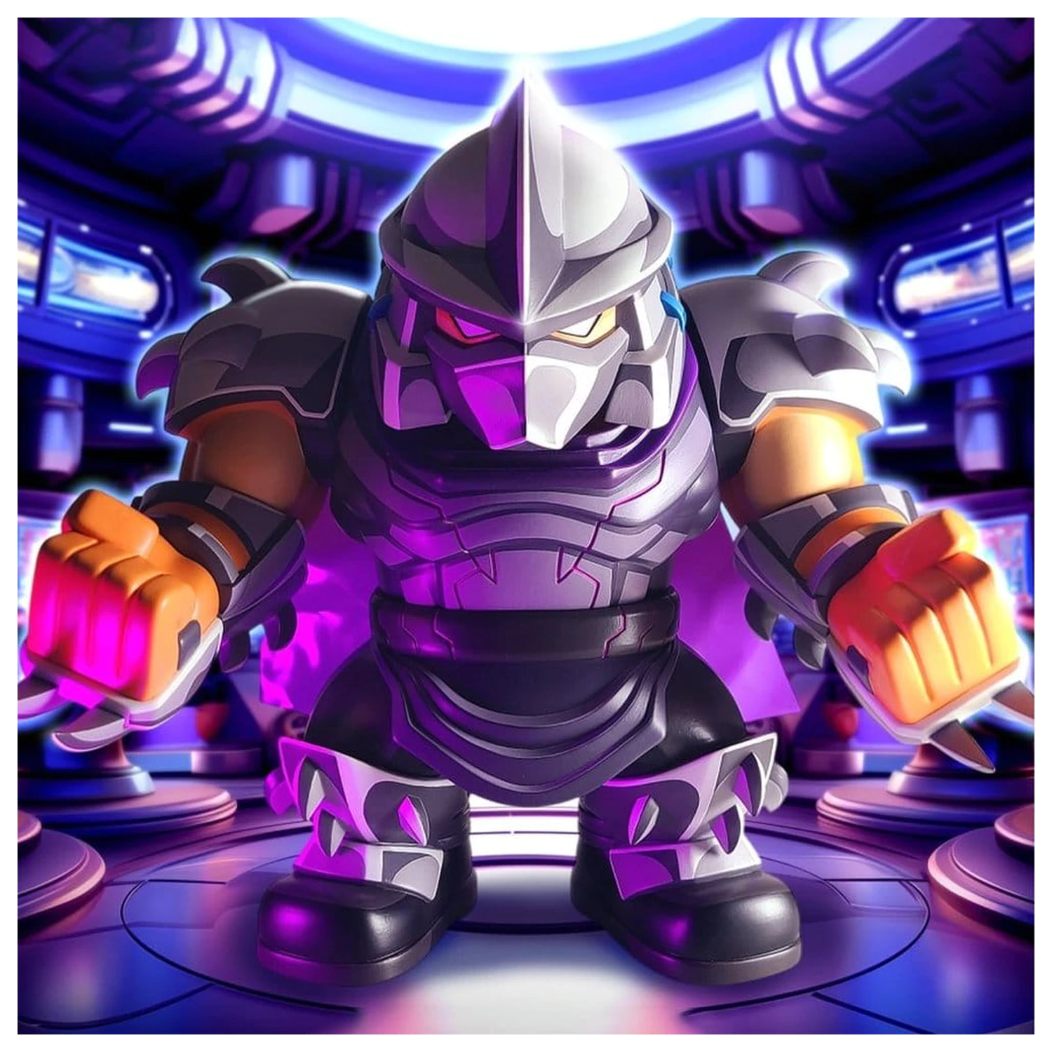Teenage Mutant Ninja Turtles Bulkyz Vinilna figura Shredder 34 cm fotografija proizvoda
