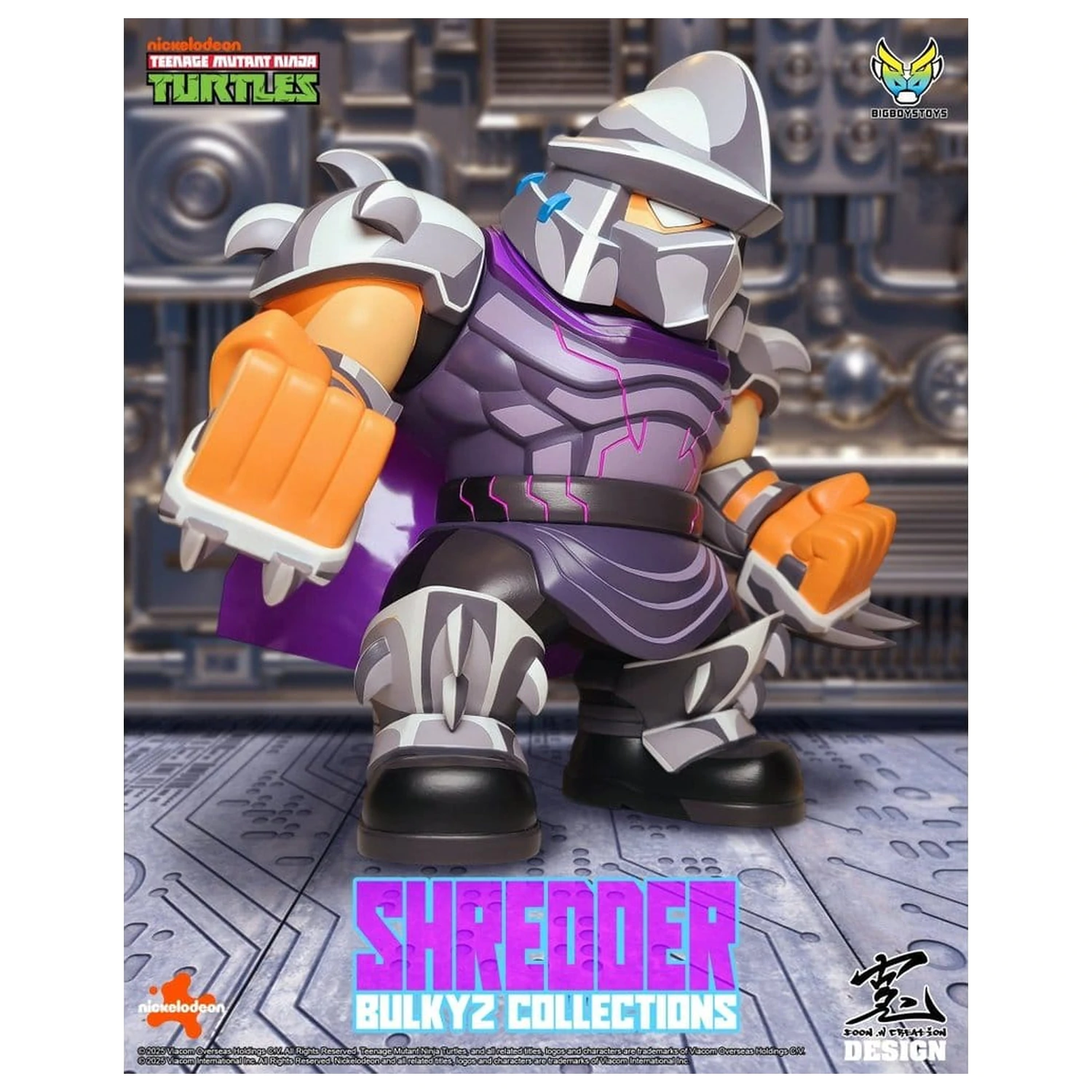 Teenage Mutant Ninja Turtles Bulkyz Vinilna figura Shredder 34 cm fotografija proizvoda