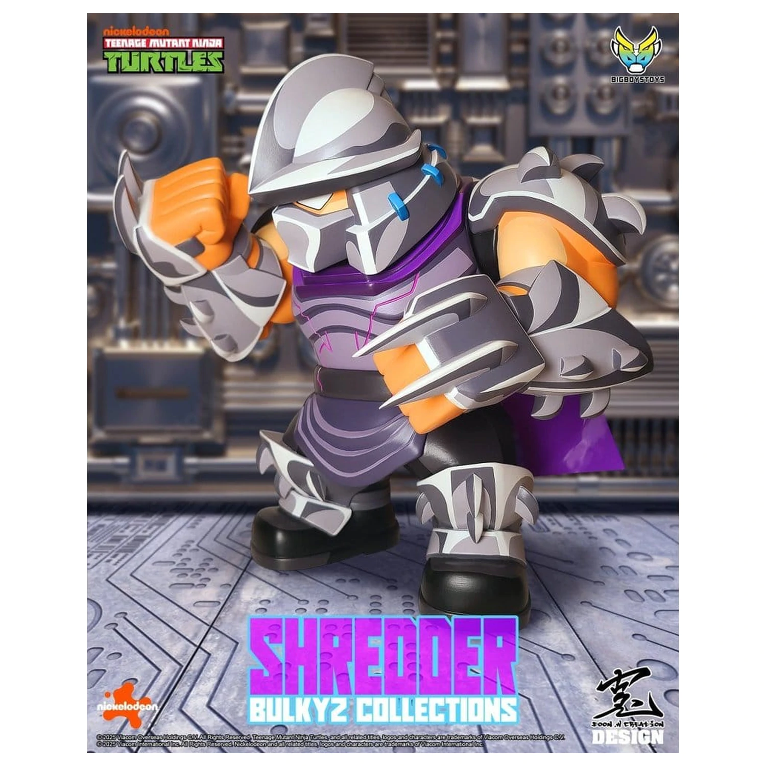 Teenage Mutant Ninja Turtles Bulkyz Vinilna figura Shredder 34 cm fotografija proizvoda