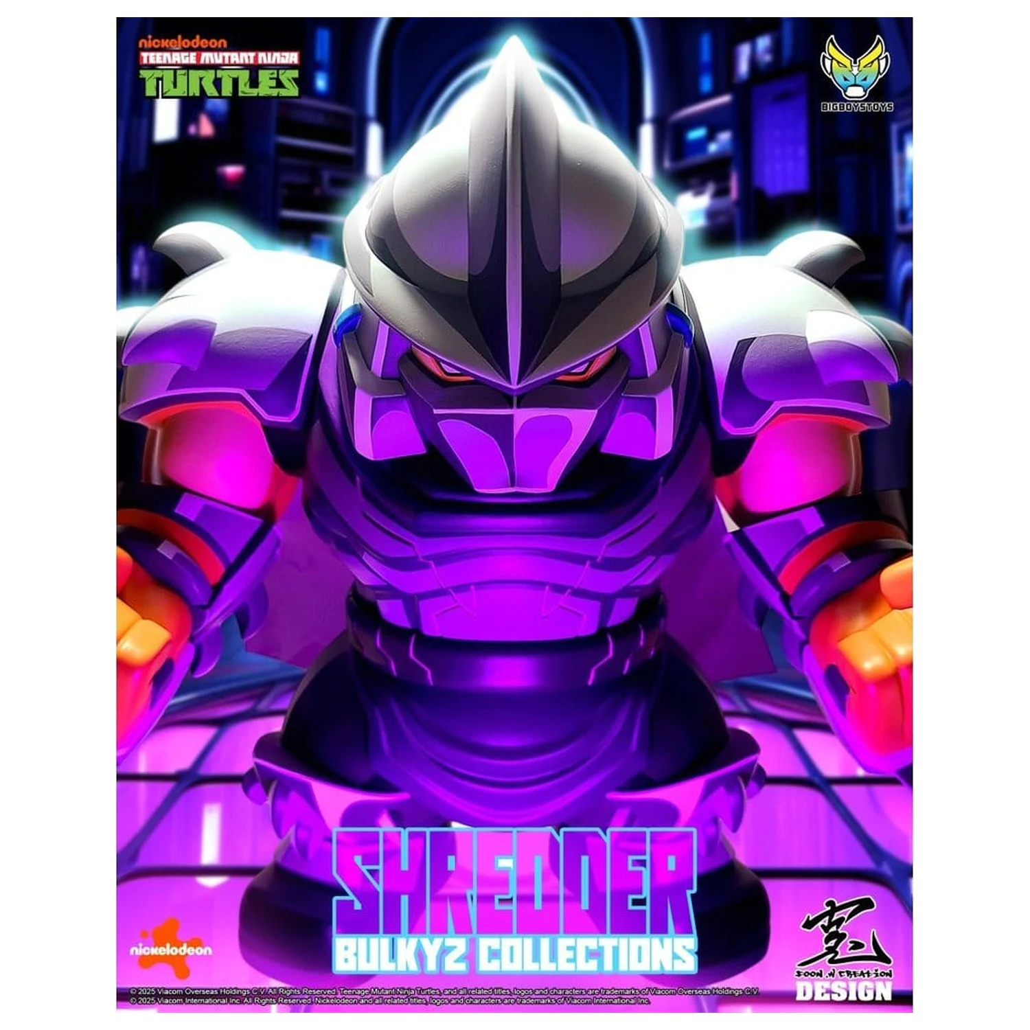 Teenage Mutant Ninja Turtles Bulkyz Vinilna figura Shredder 34 cm fotografija proizvoda