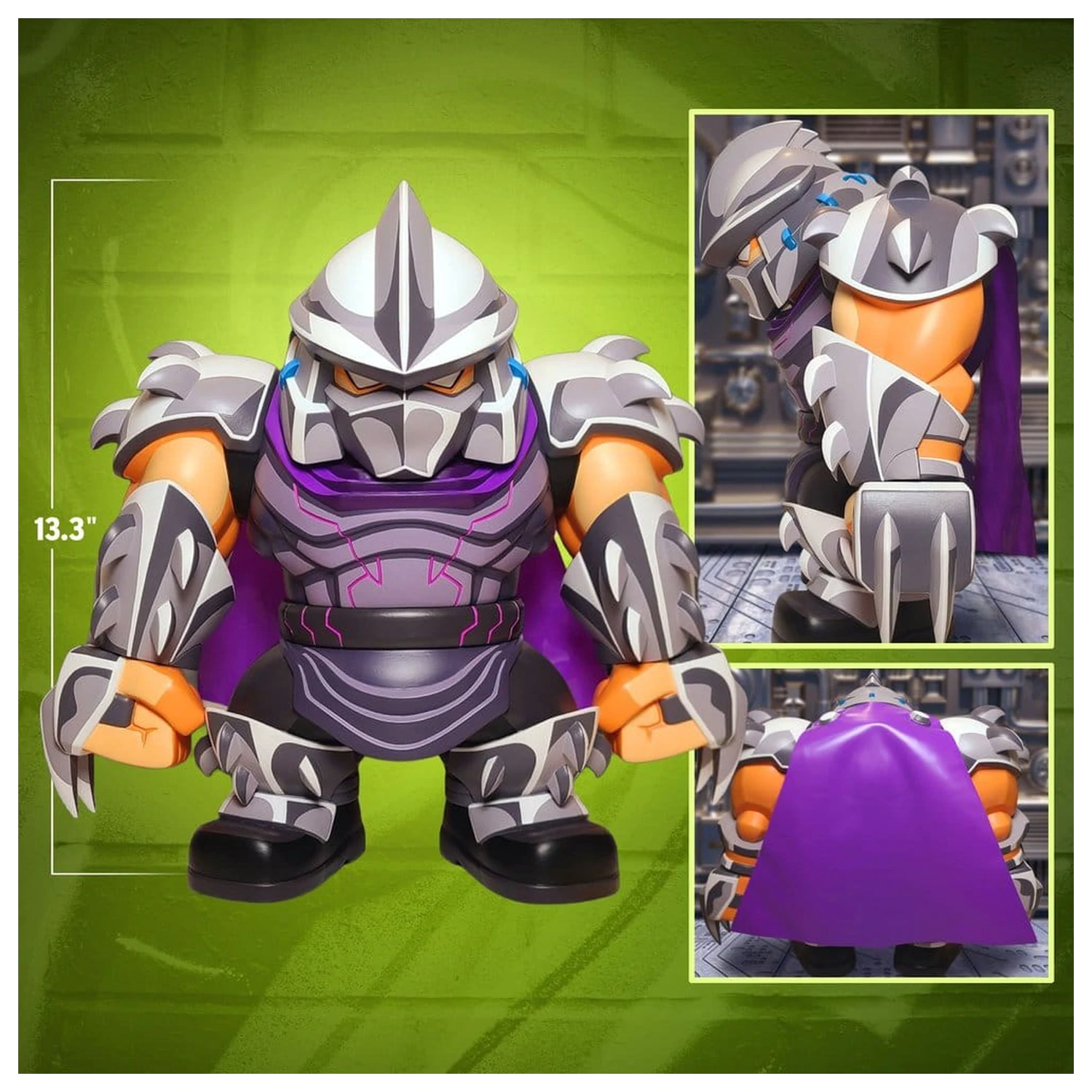 Teenage Mutant Ninja Turtles Bulkyz Vinilna figura Shredder 34 cm fotografija proizvoda